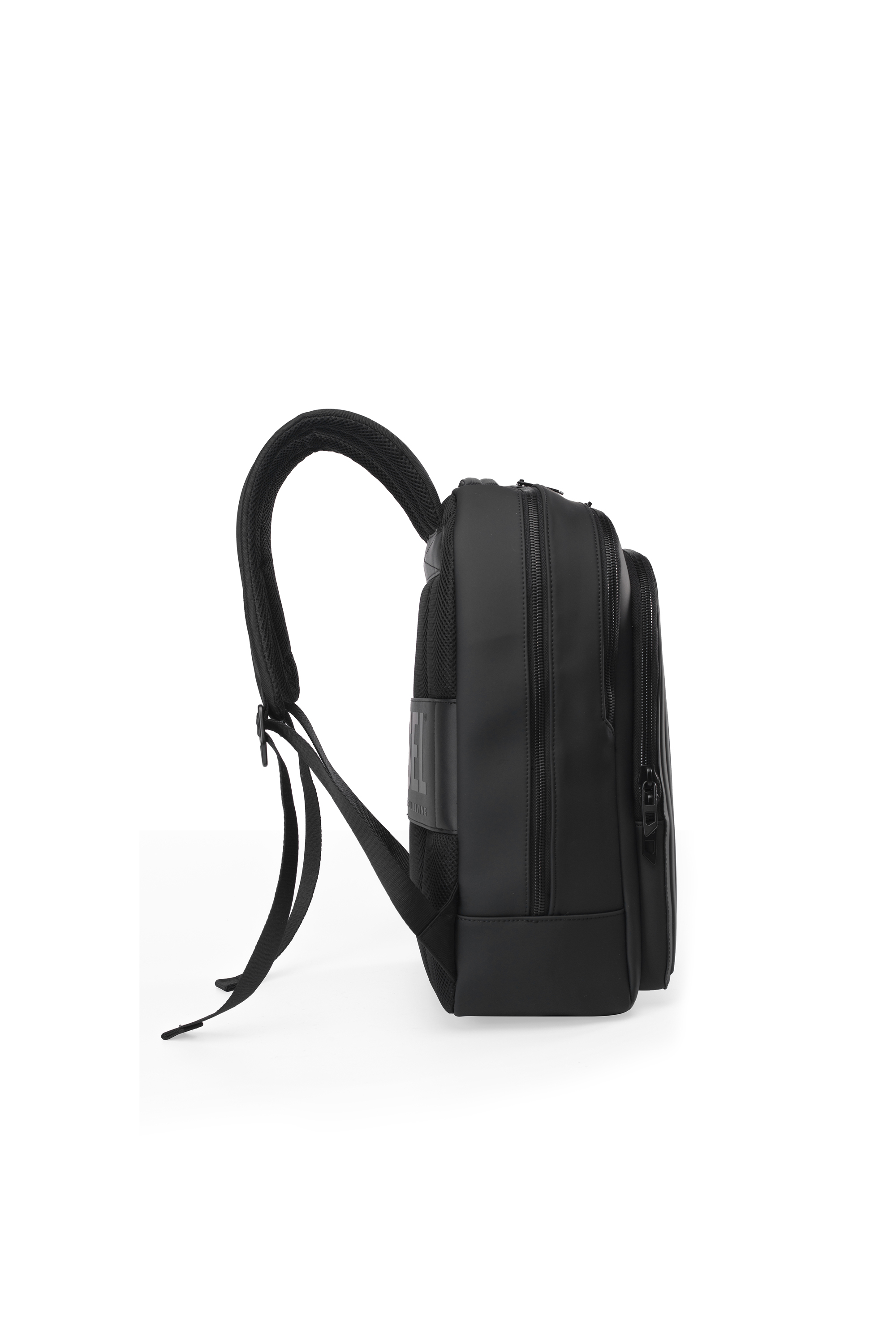 Diesel - DIESEL ALUMINUM BACKPACK DSB003, Sac &agrave; dos d'affaires fonctionnel Mixte in Noir - 4