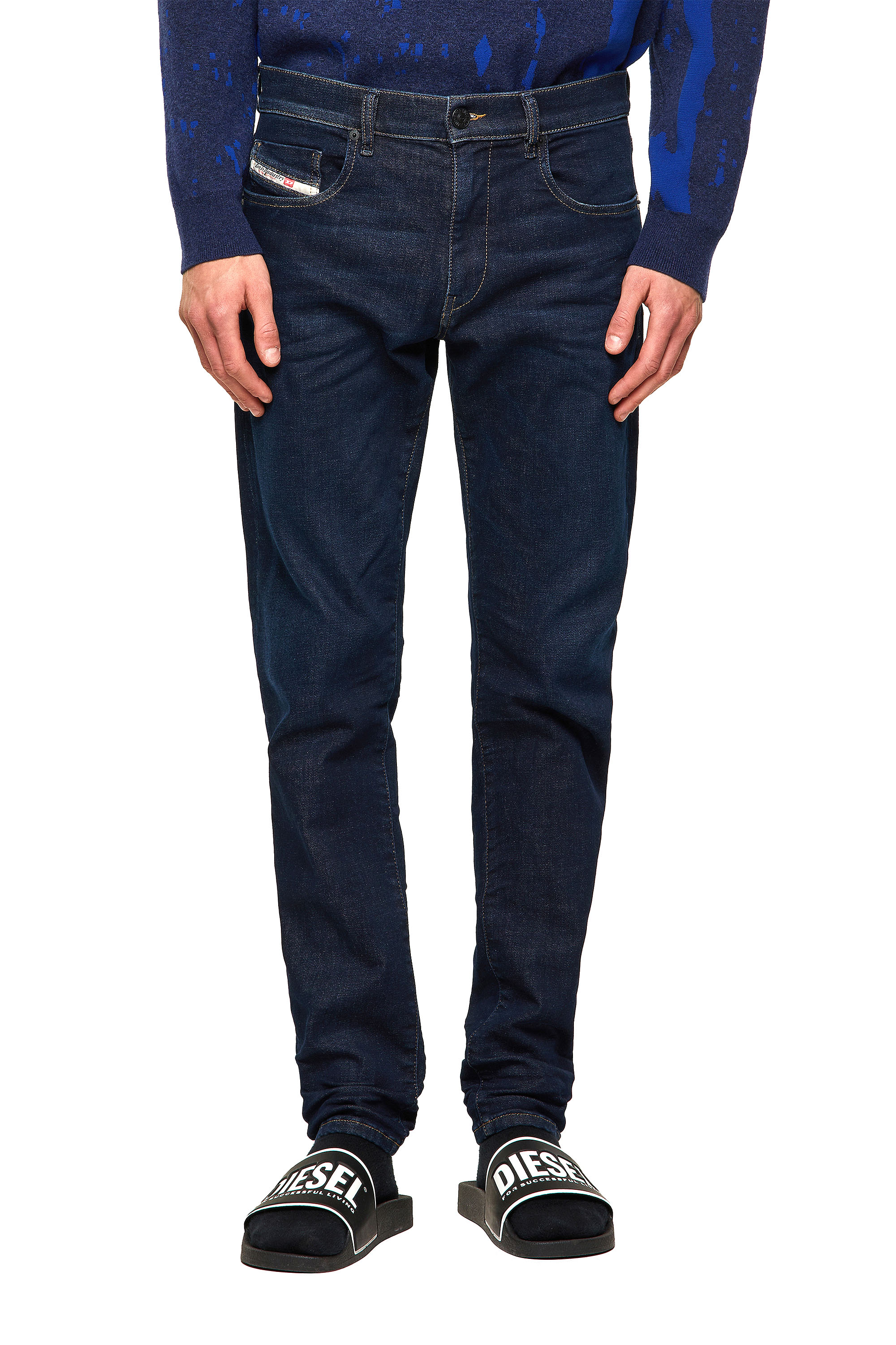 D-Strukt JoggJeans® Z69VI, Bleu Foncé - Jeans