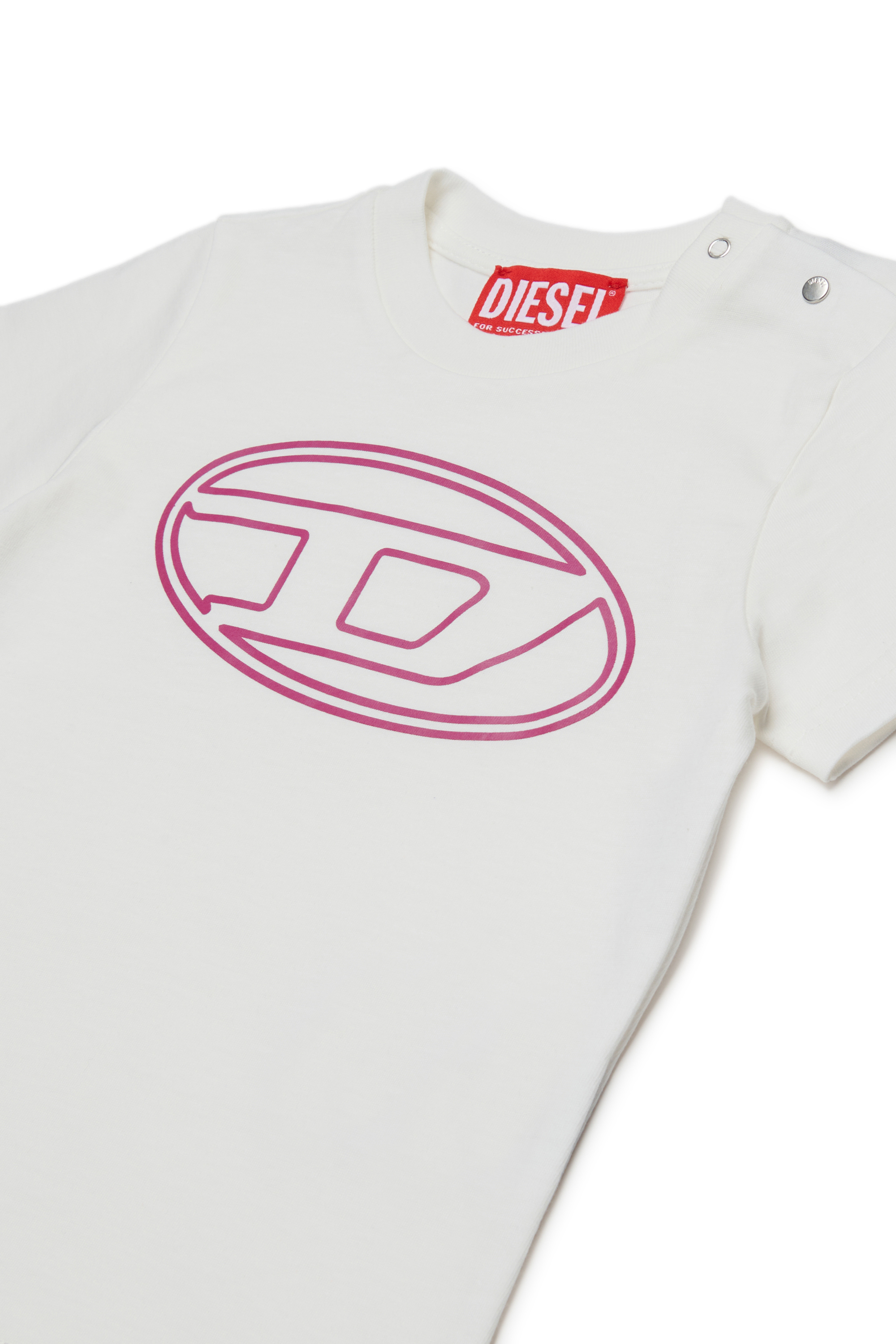Diesel - TIMOTYB, T-shirt en coton avec logo Mixte in Polychrome - 3