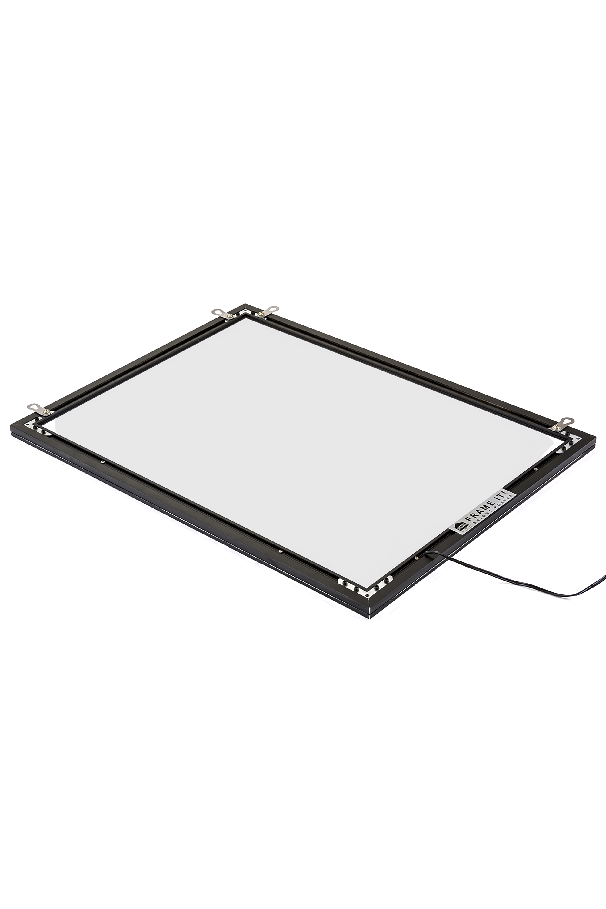 Diesel - 11001 FRAME IT!, Cadre moyen avec rétroéclairage à led Mixte in Gris argenté - 2