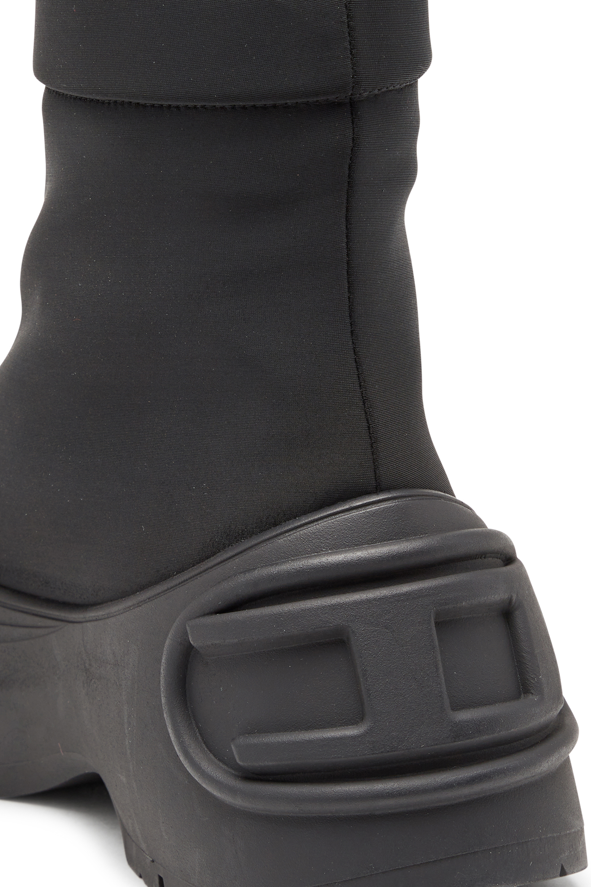 Diesel - D-DONALD CH, D-Donald-Bottines avec bordures en caoutchouc Homme in Noir - 6