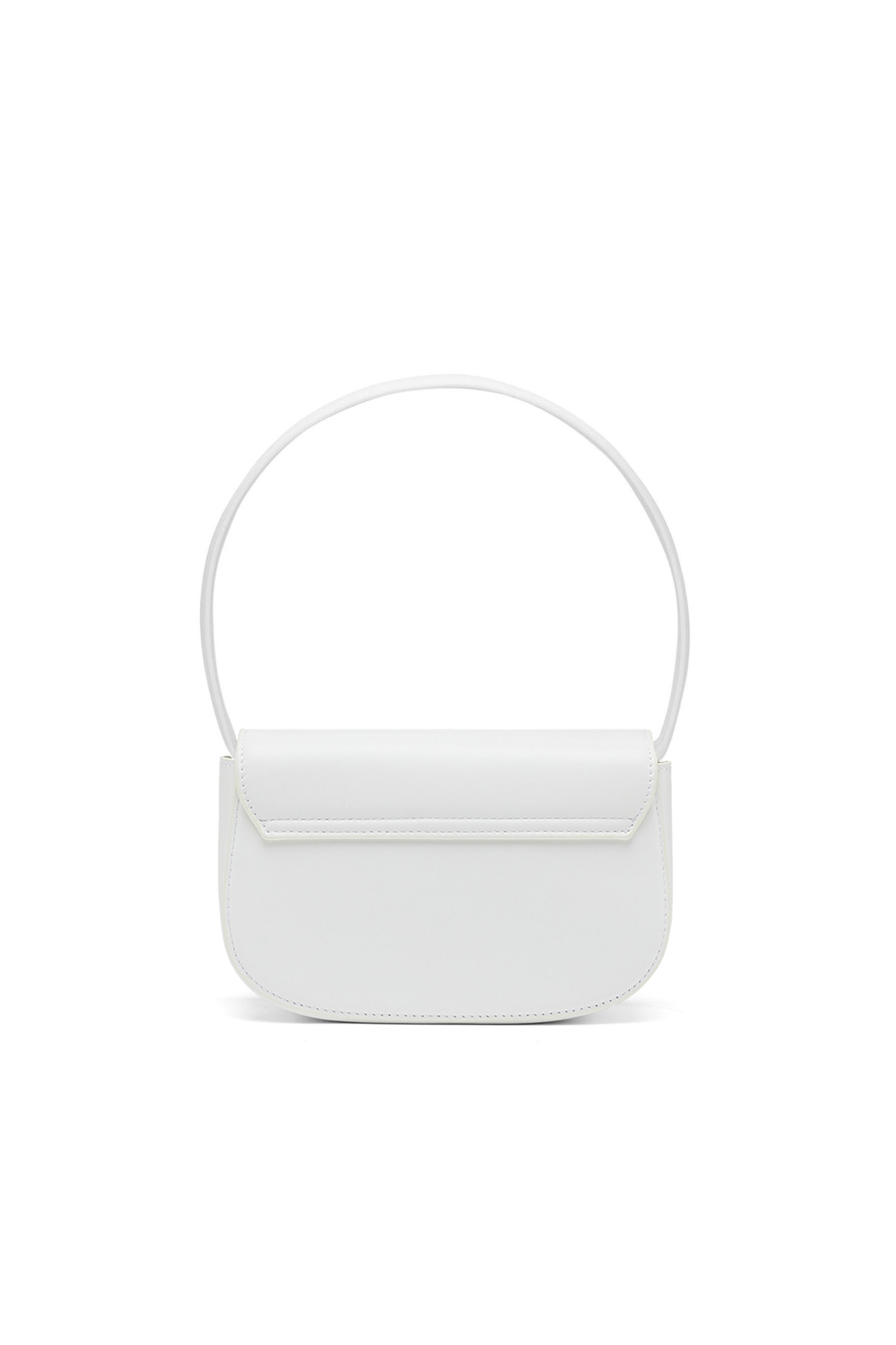Diesel - 1DR, 1DR-Sac iconique à bandoulière en cuir nappa Femme in Blanc - 2
