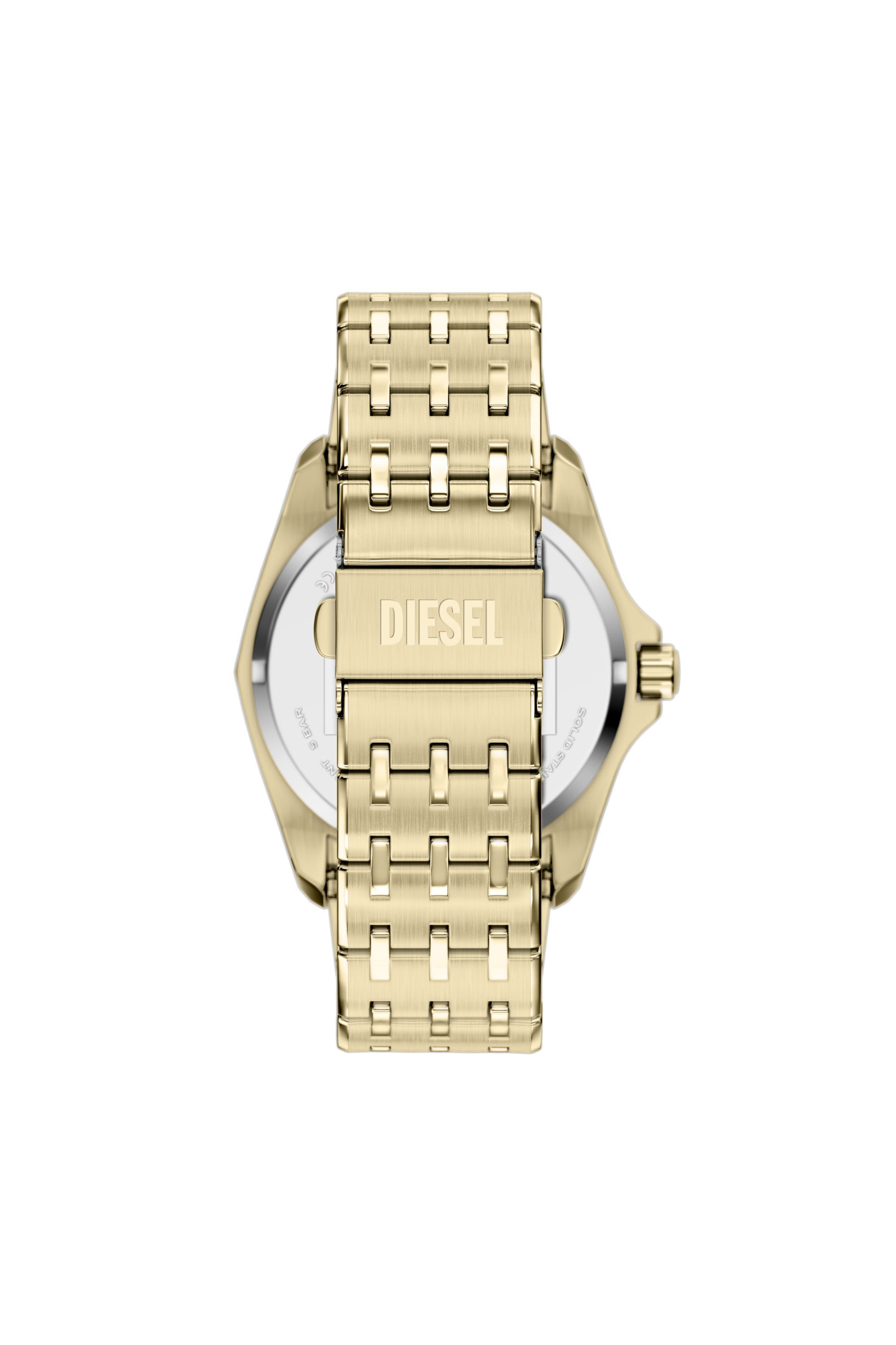 Diesel - DZ2239 WATCH, Montre Stinger en acier inoxydable dor&eacute; Homme in Dor&eacute; - 2