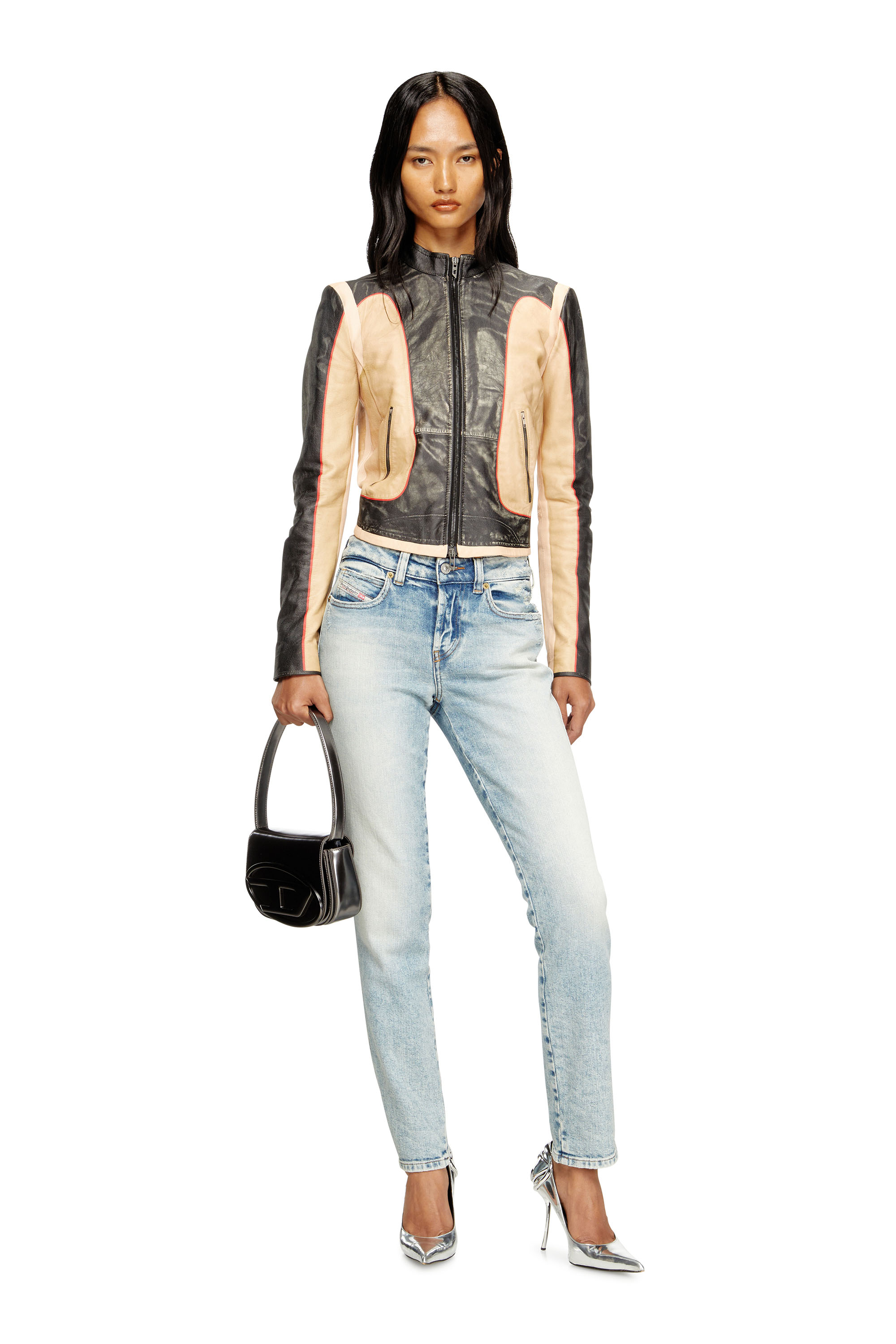 Diesel - Slim Jeans 1992 D-Jiann 09M21 Femme, Bleu Clair - Image 2