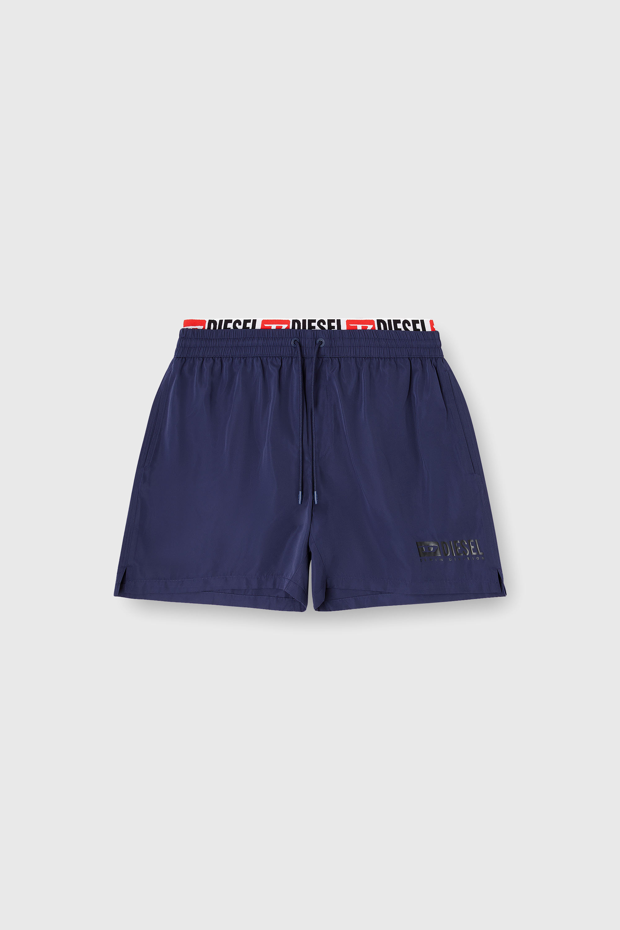 Diesel - VISPER-41-D-CORE, Short de bain court avec imprim&eacute; logo Homme in Bleu - 2