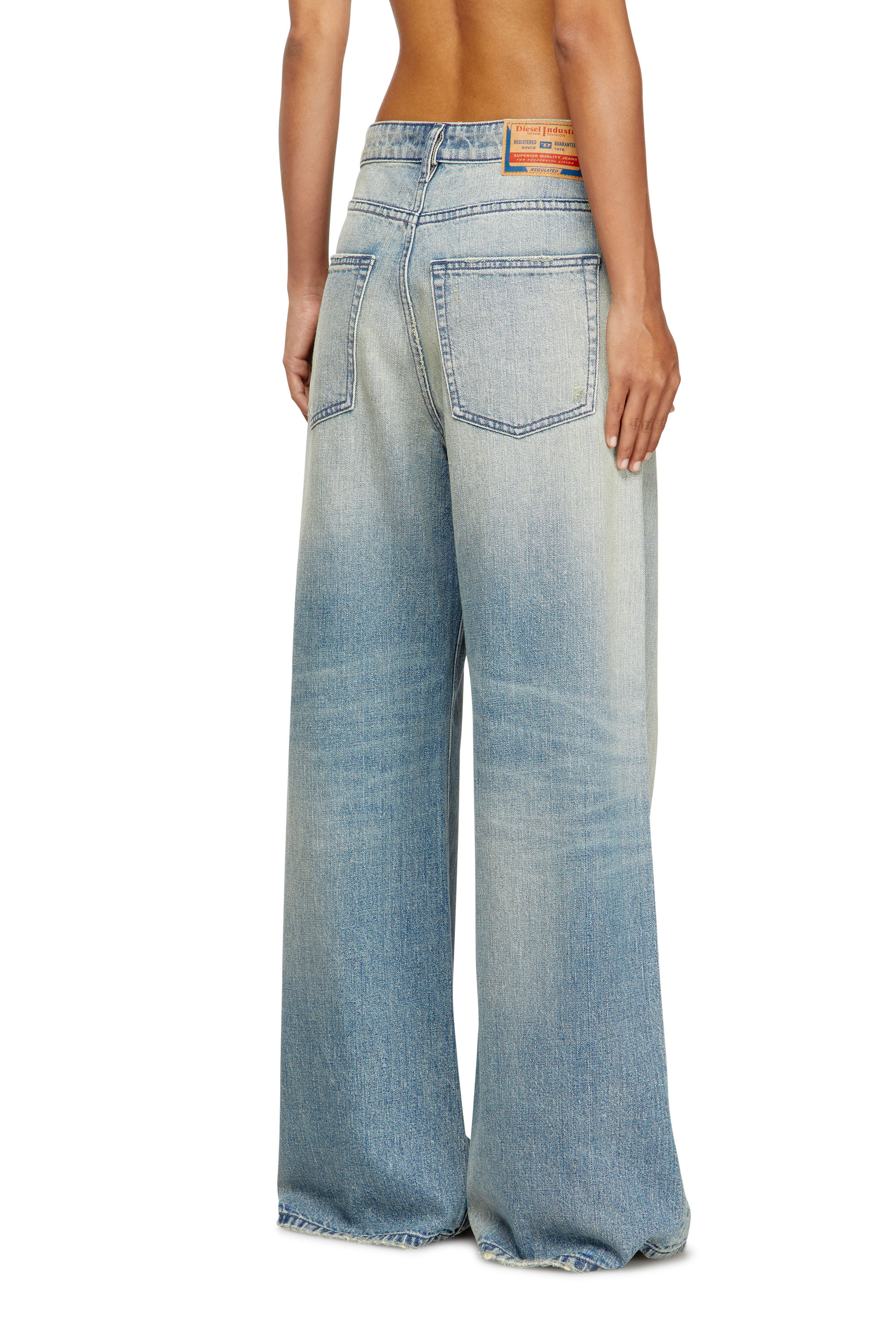 Diesel - Relaxed Jeans 1996 D-Sire 0DBEC Femme, Bleu Clair - Image 4