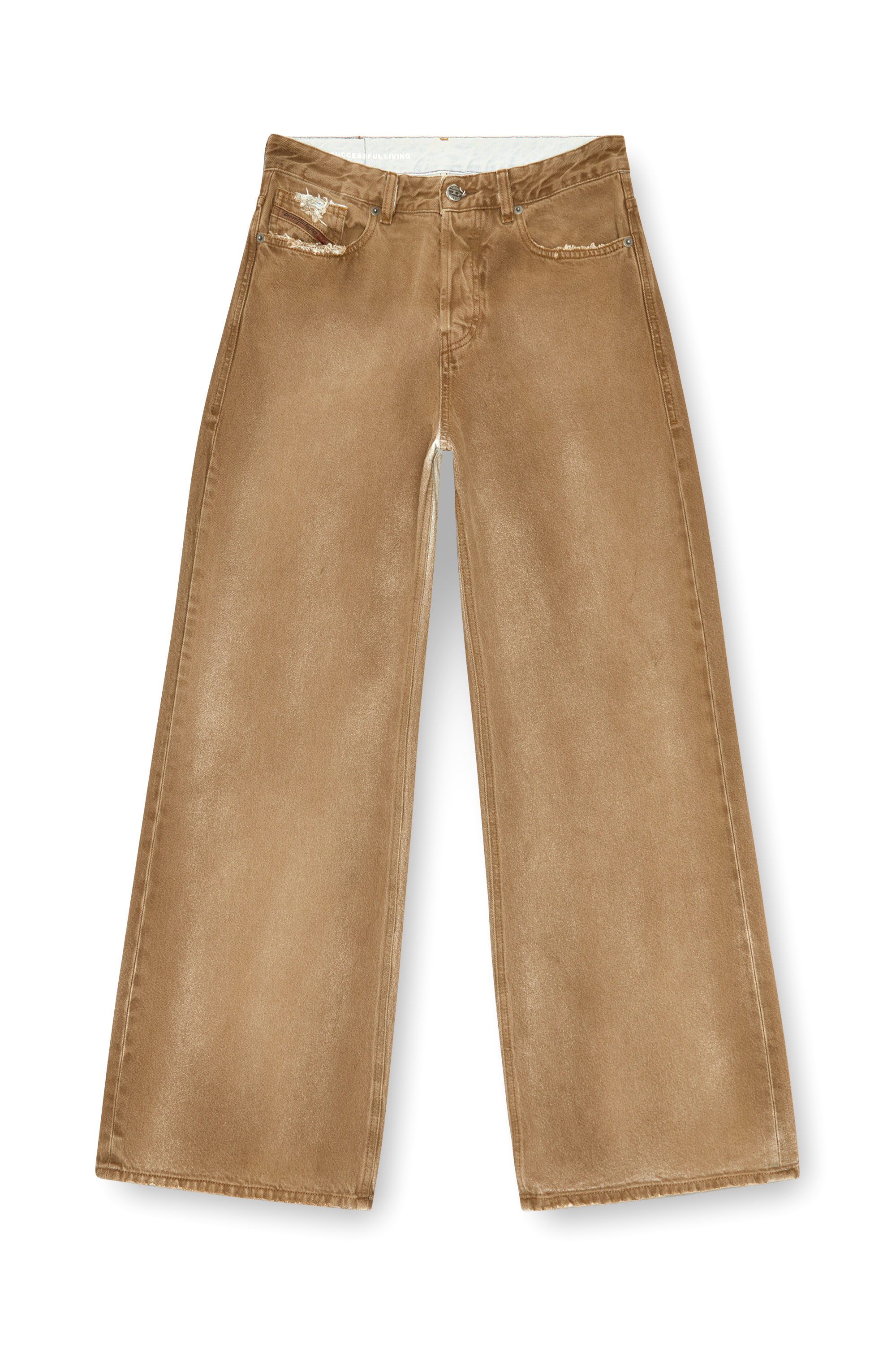 Diesel - Relaxed Jeans 1996 D-Sire 09J82 Femme, Marron Clair - Image 5