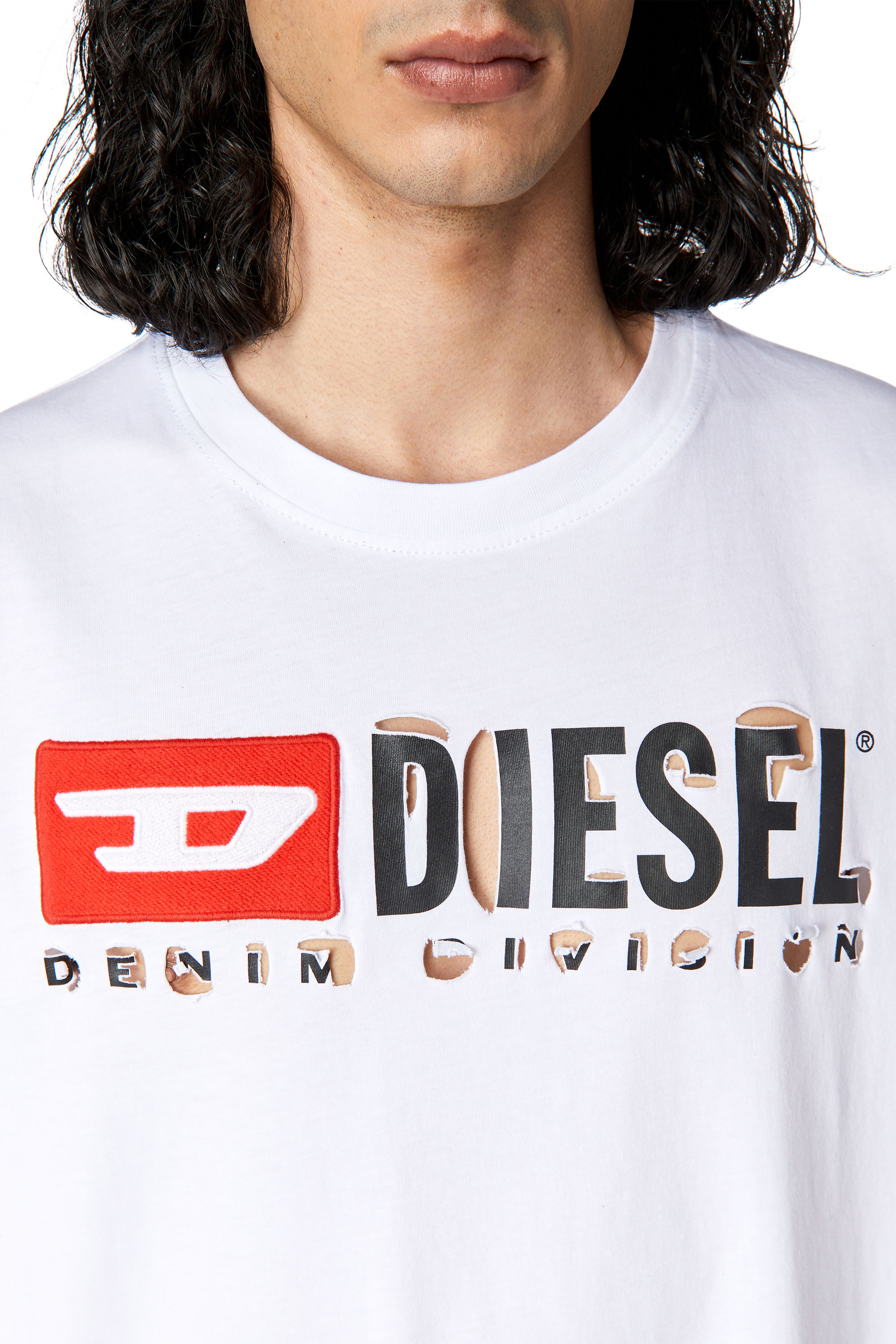 Diesel - T-JUST-DIVSTROYED, Blanc - Image 5