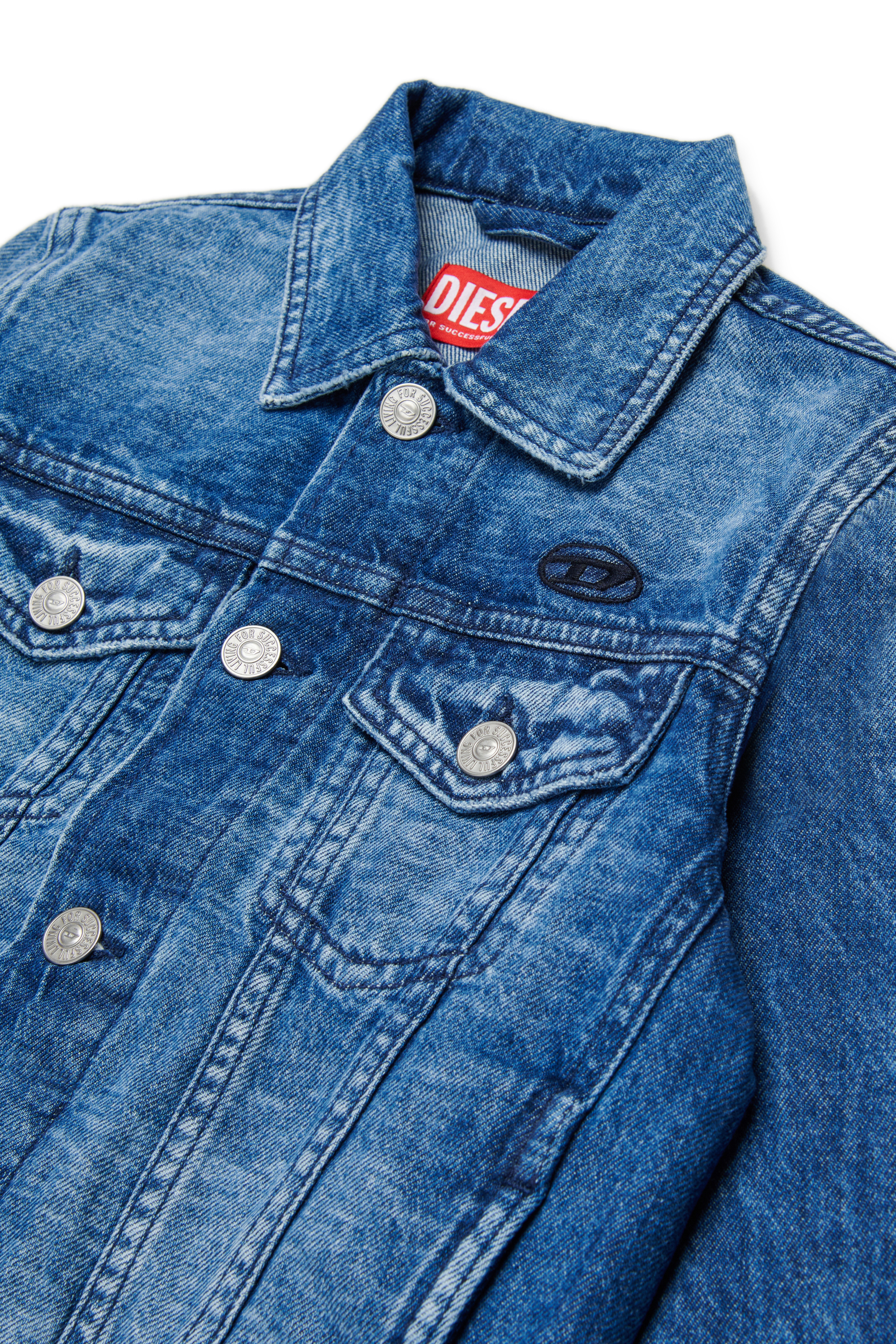 Diesel - JNHILL, Veste trucker en denim Homme in Bleu - 3