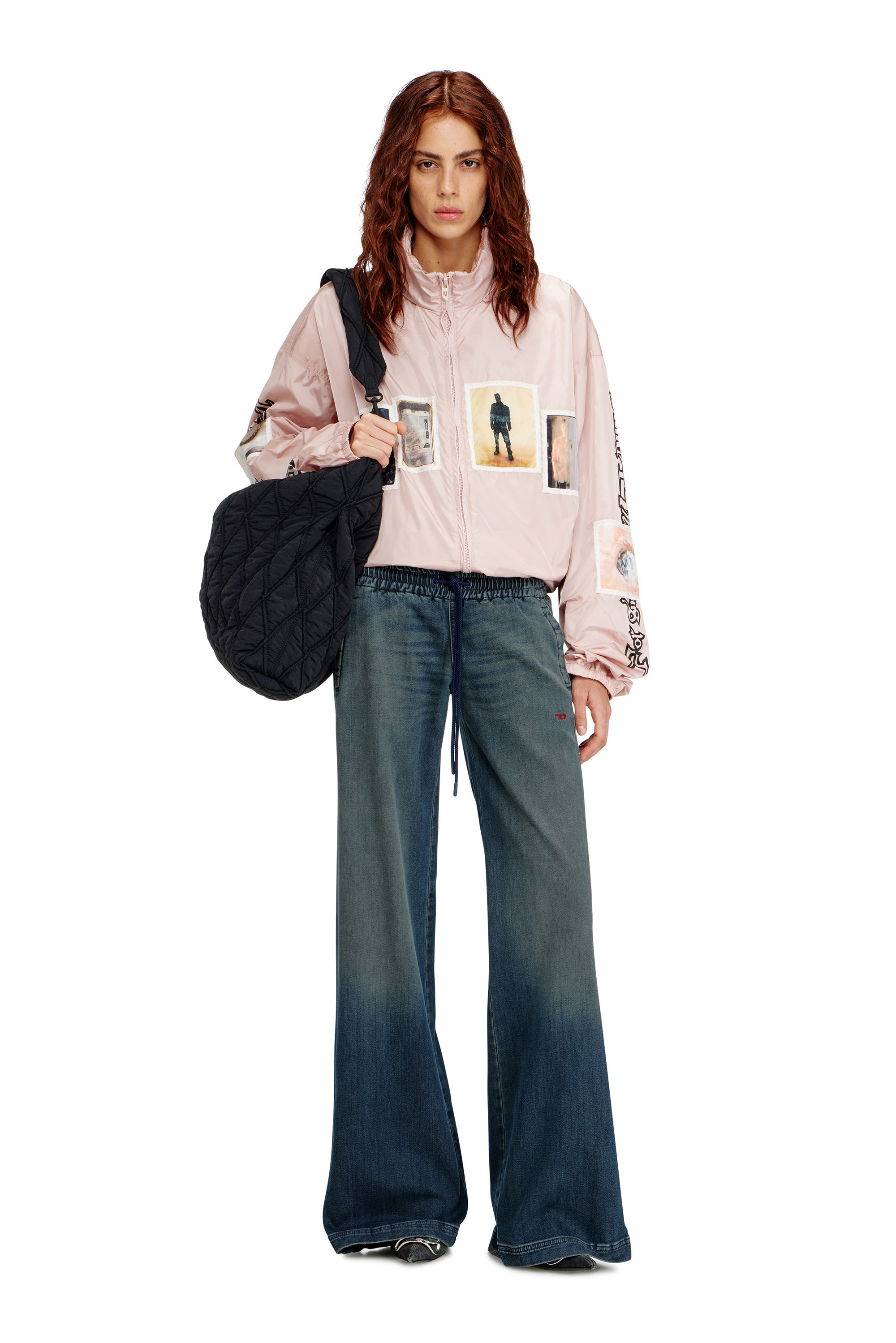 Diesel - Relaxed 2078 D-Ainty Joggjeans&reg; 09N62 Femme, Bleu Fonc&eacute; - Image 2