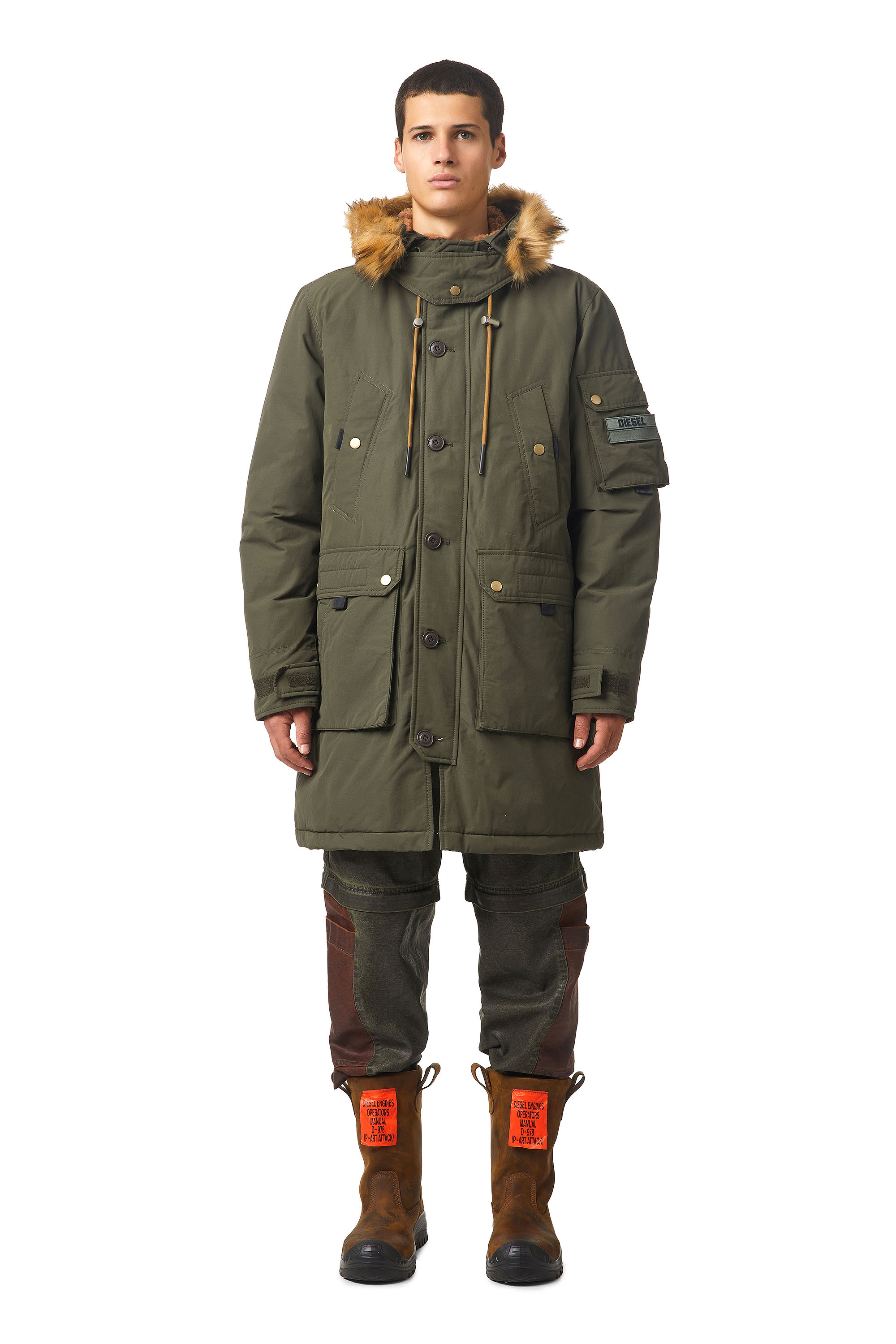 W-COLBY-21, Gris - Vestes d'hiver