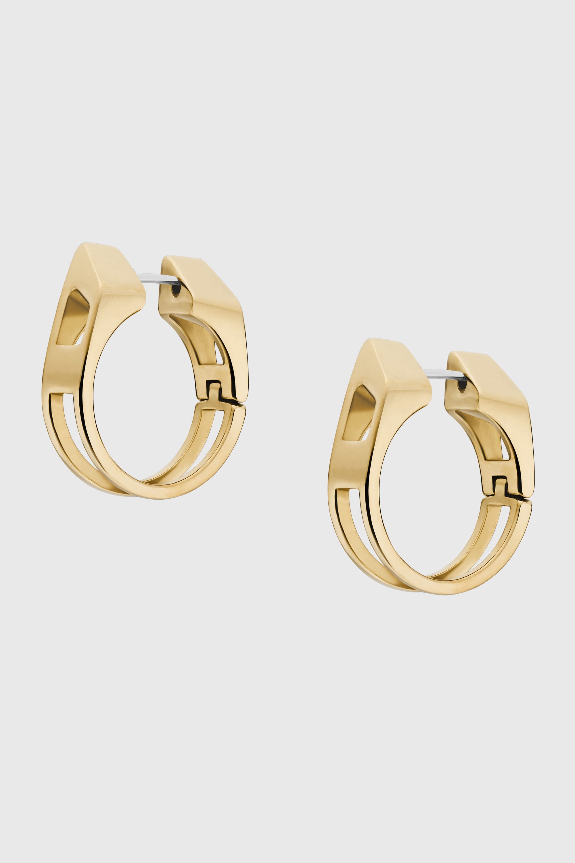 Diesel - DX1671710 JEWELLERY, Cr&eacute;oles en acier inoxydable dor&eacute; Mixte in Dor&eacute; - 1
