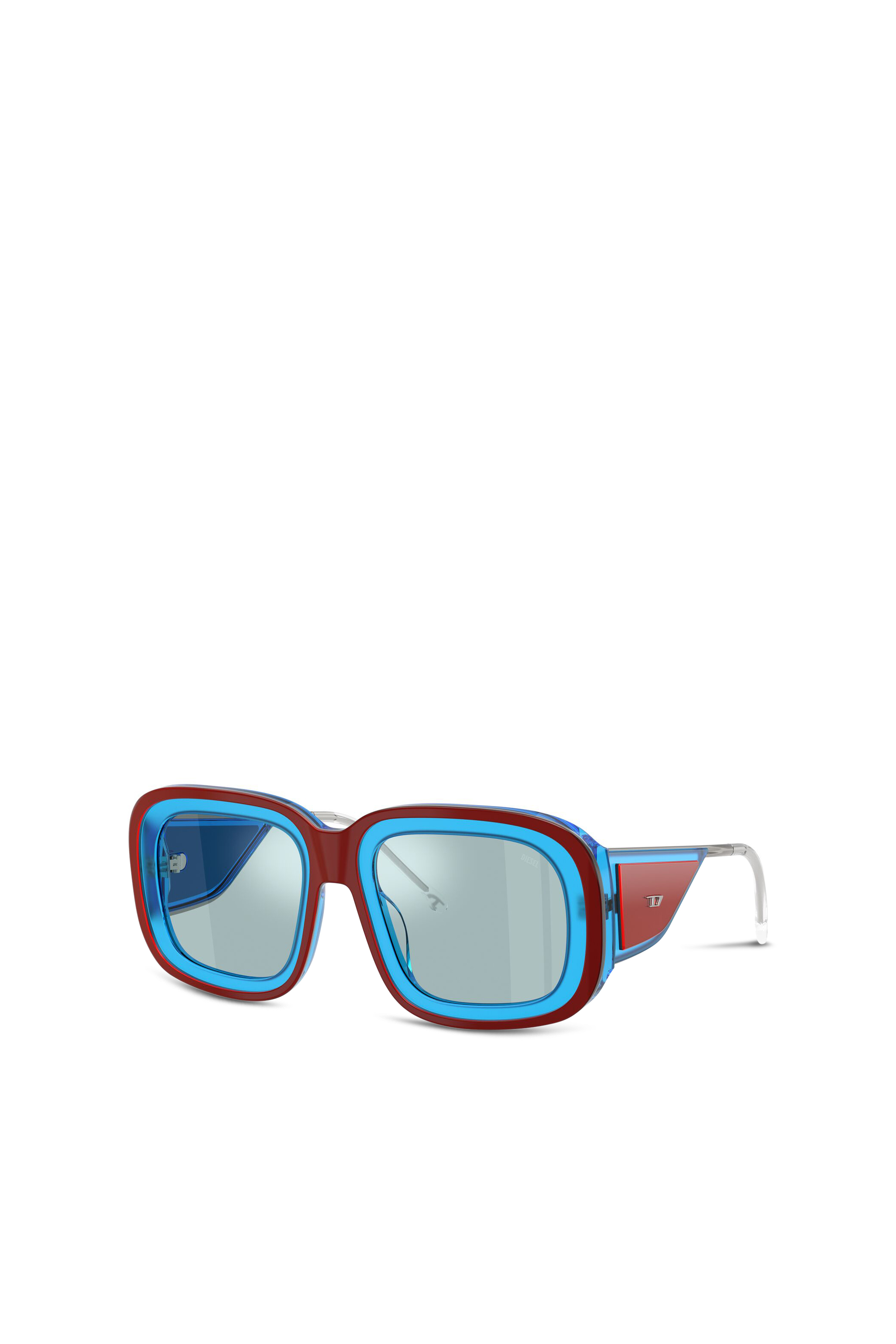 Diesel - 0DL2015U, Lunettes de soleil carr&eacute;es Mixte in Polychrome - 4