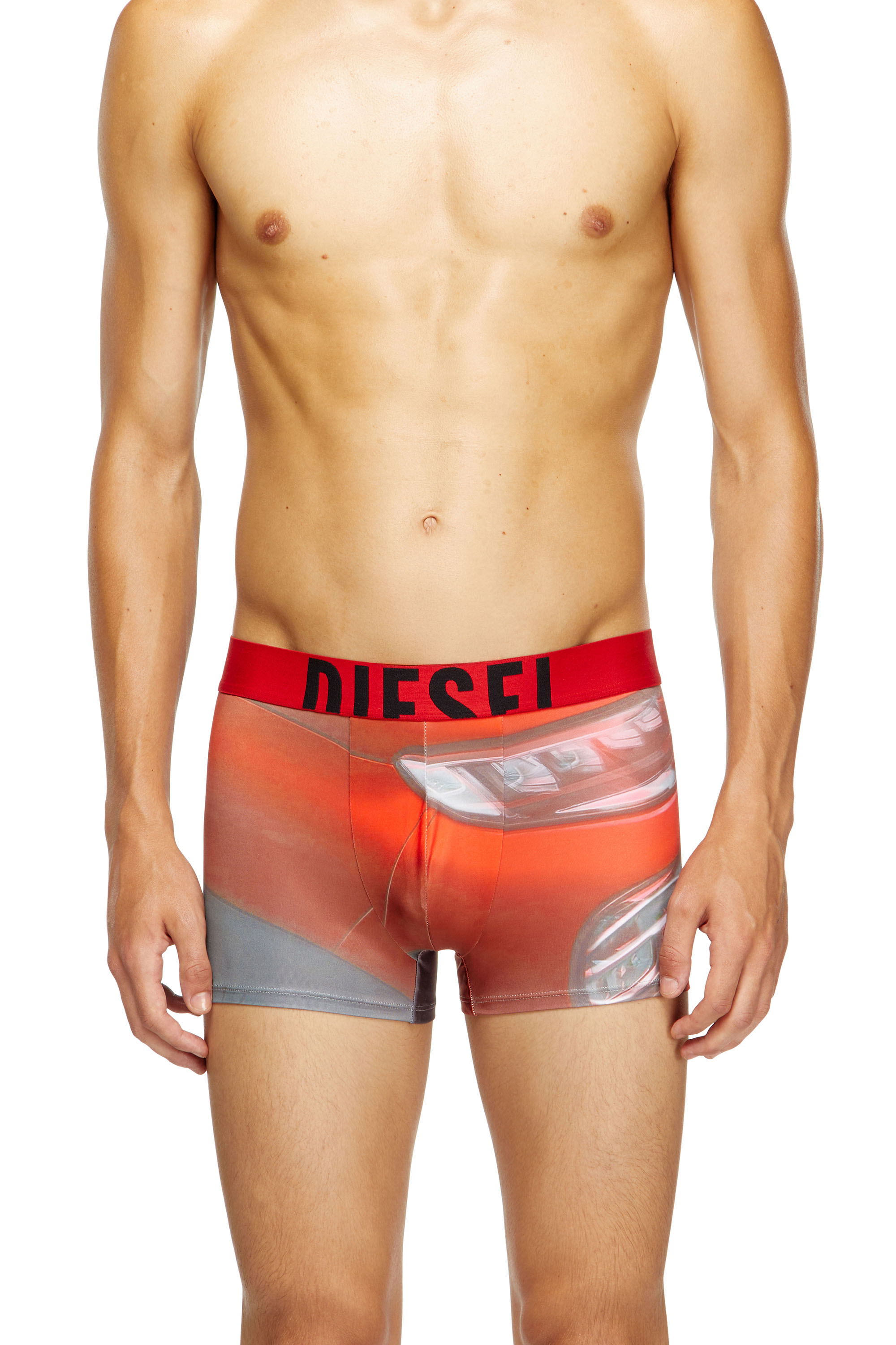 Diesel - DAMIEN-D-POP-40, Boxer à imprimé Pop Homme in Rouge - 2