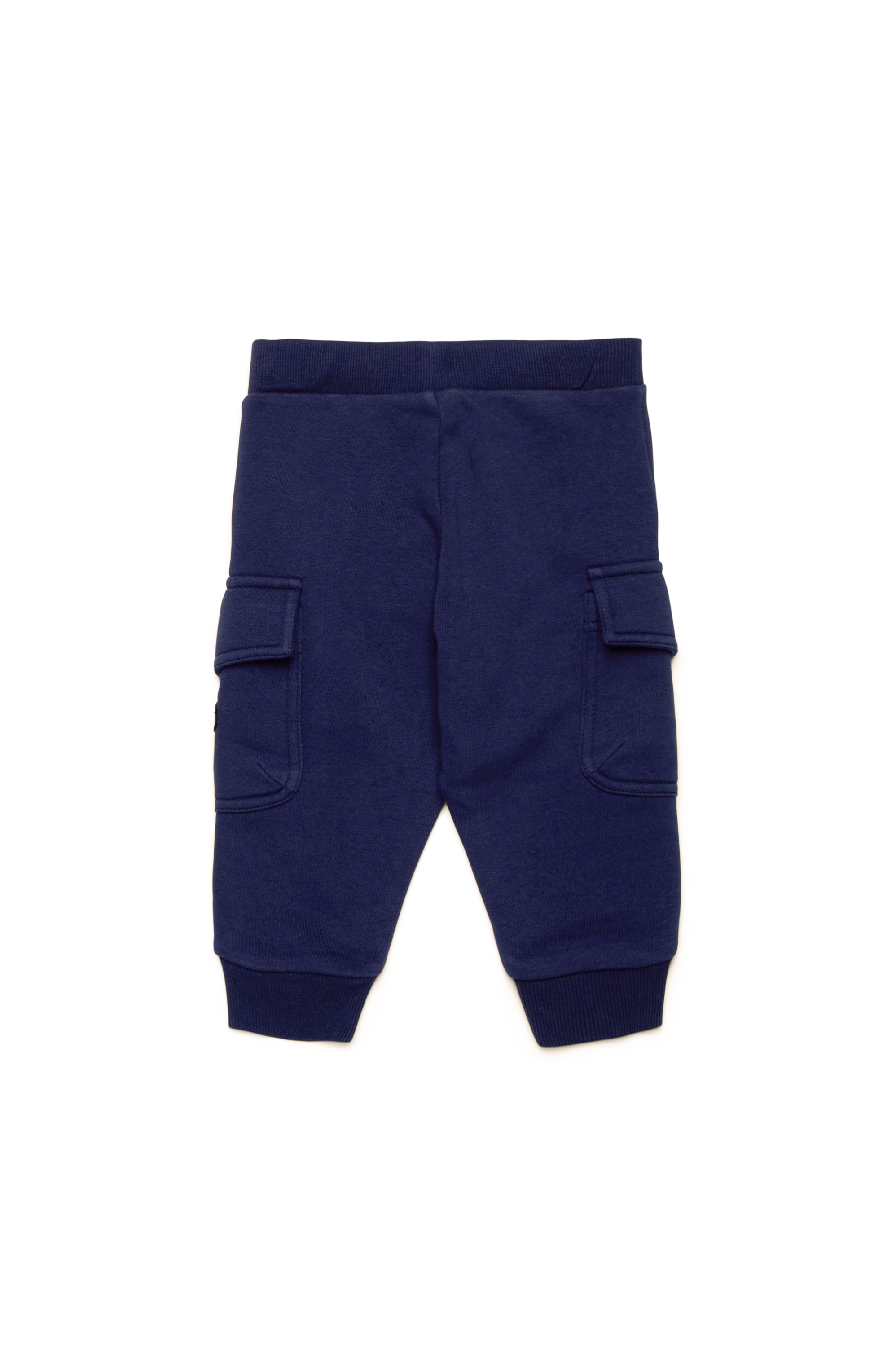 Diesel - POCKEB, Pantalon de survêtement cargo avec empiècement Oval D Homme in Bleu - 2