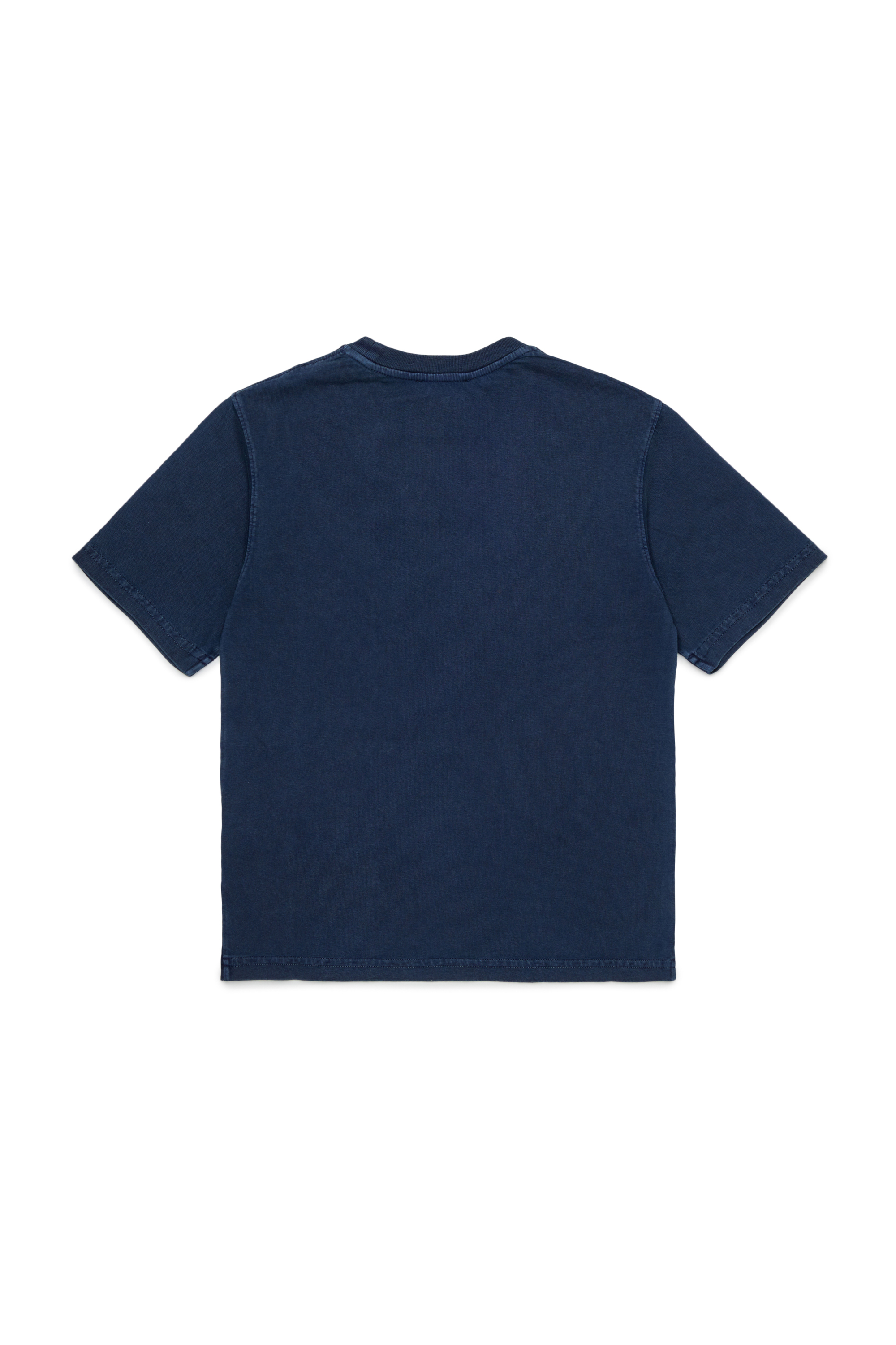 Diesel - TISEL OVER, T-shirt en coton avec logo maxi imprim&eacute; Homme in Bleu - 2
