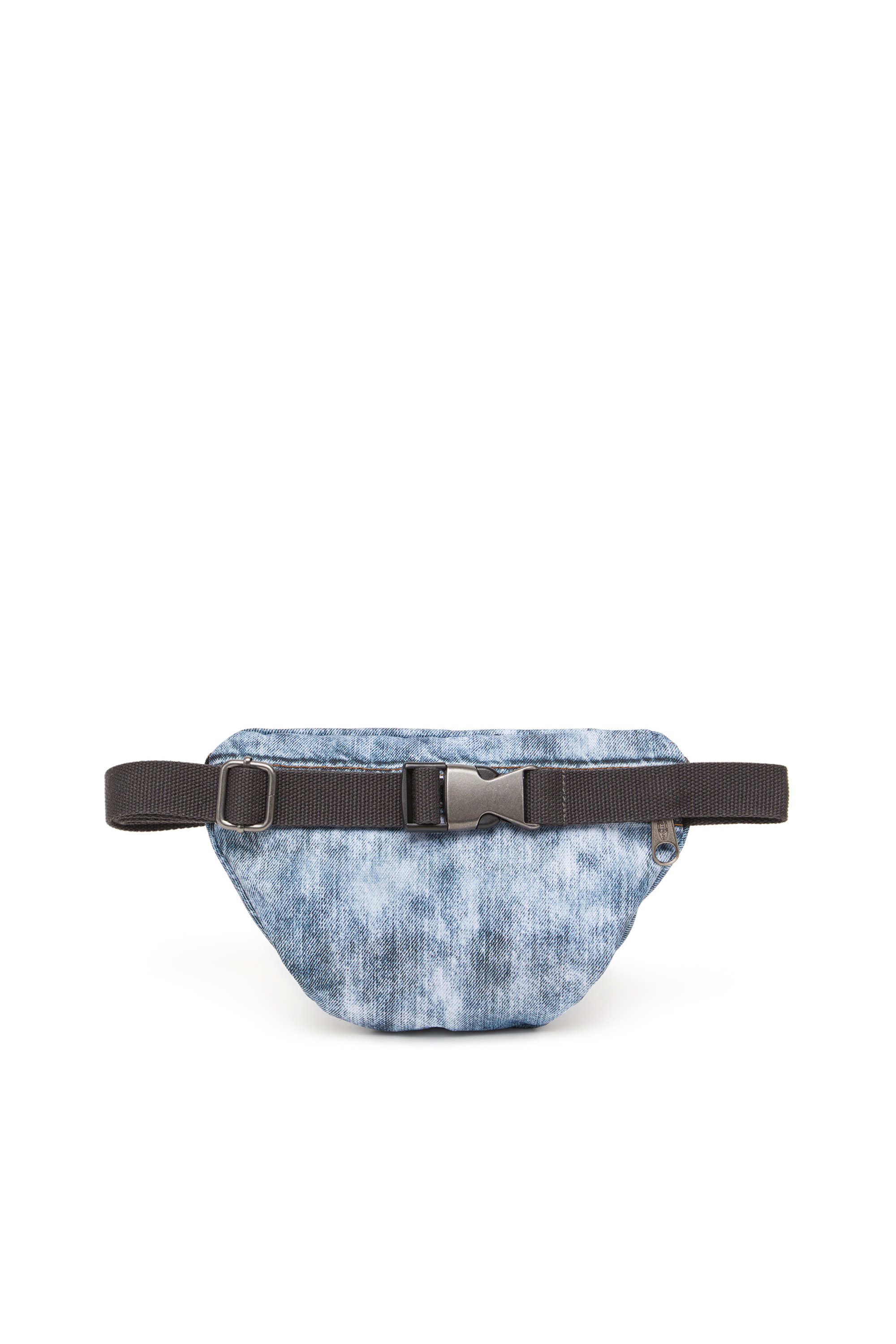 Diesel - DIESEL SPRINGER, Sac banane en denim trompe-l'œil Mixte in Bleu - 2
