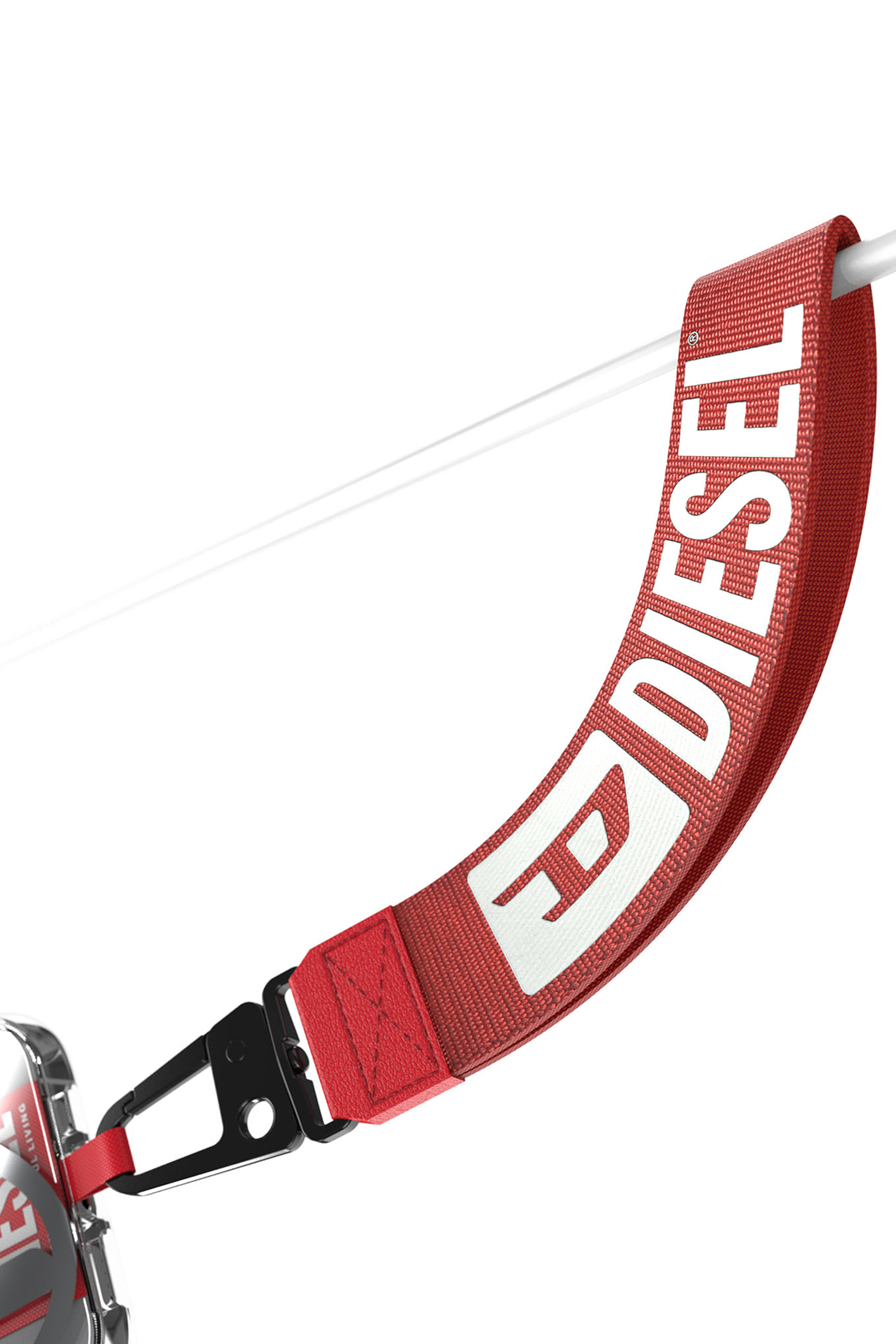 Diesel - 60192 WRIST STRAP, Bracelet de poignet universelle Mixte in Rouge - 4