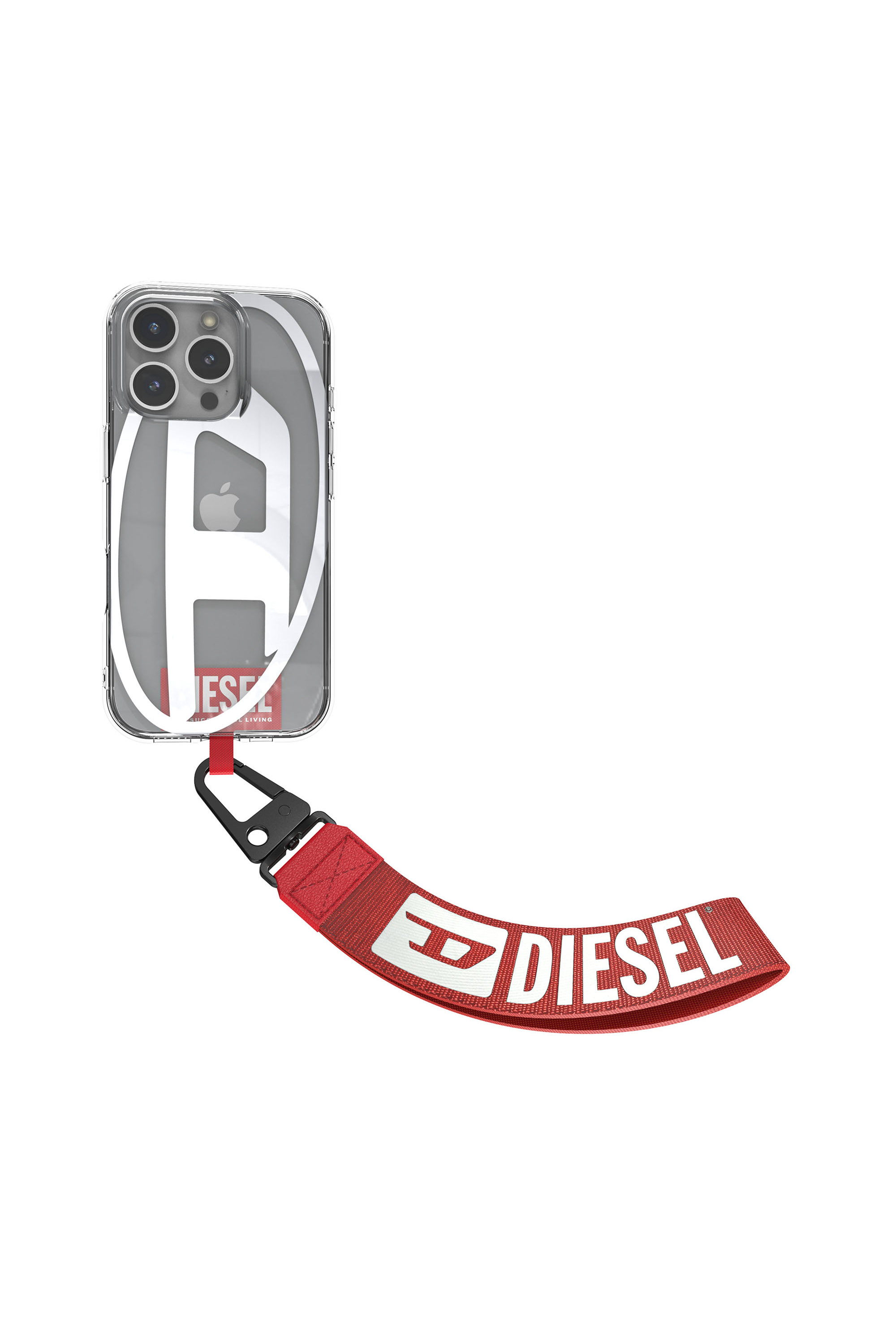 Diesel - 60192 WRIST STRAP, Bracelet de poignet universelle Mixte in Rouge - 3