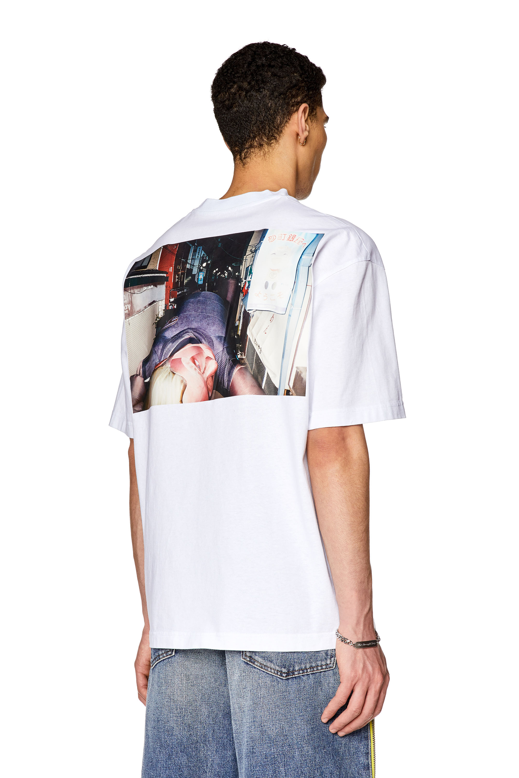 Diesel - T-WASH-L3, Blanc - Image 4