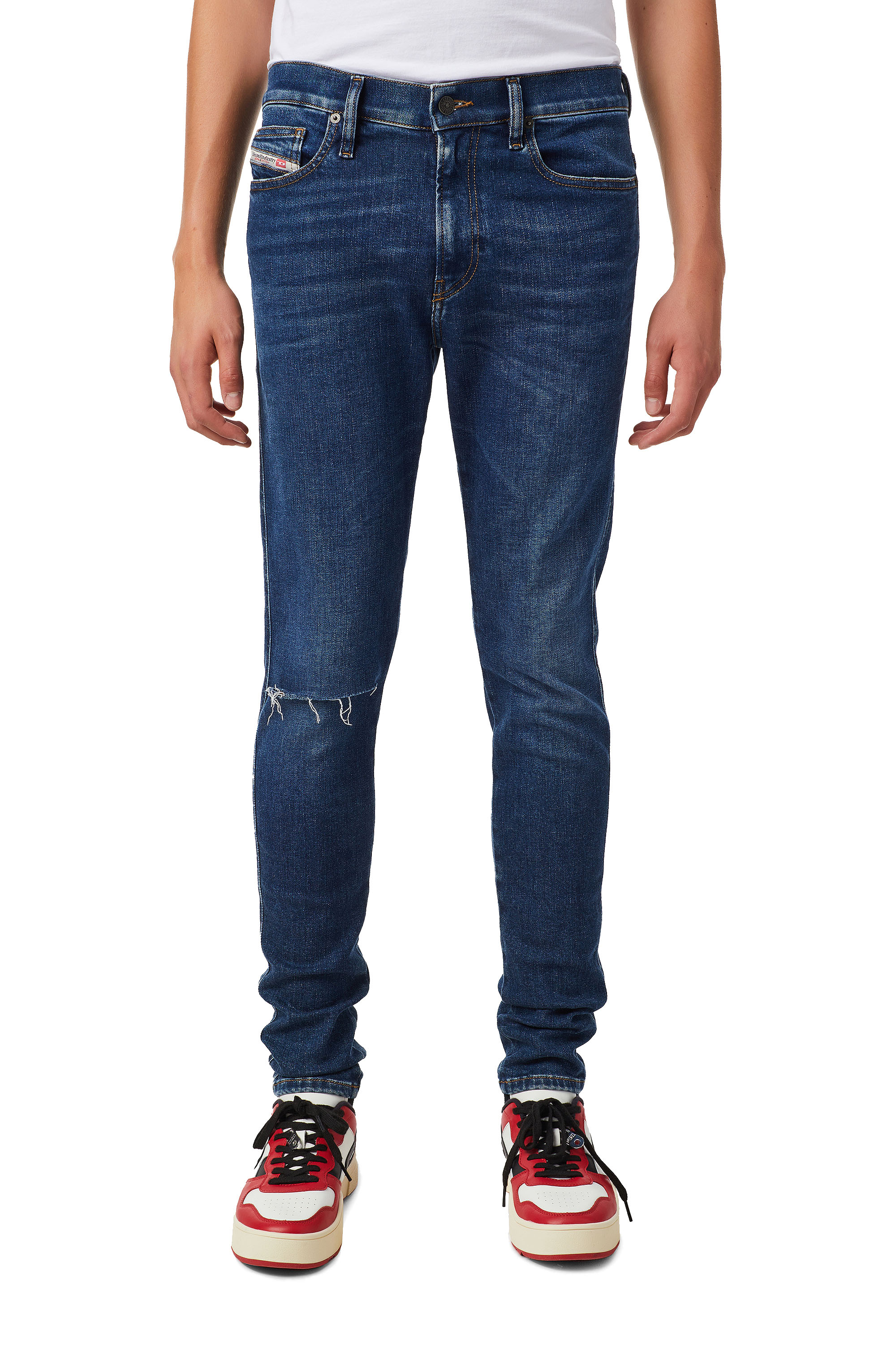 D-Istort 09B31, Bleu Foncé - Jeans