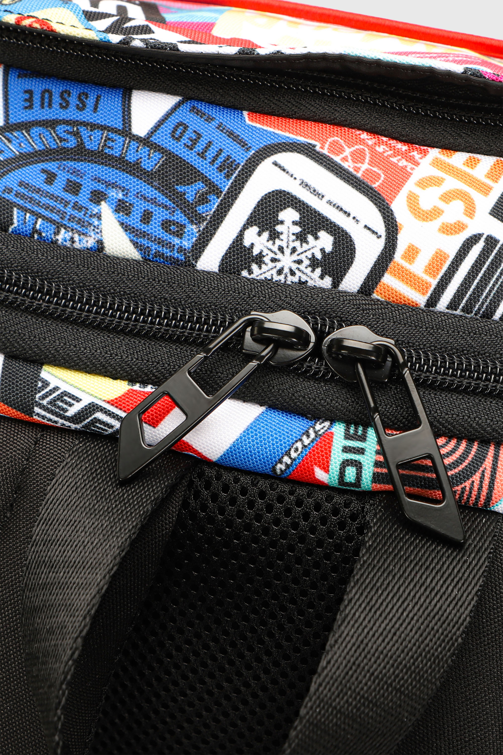 Diesel - DIESEL PC PRINTED BACKPACK-STICKERS- DSB, Unisex's Multifunctional backpack with stickers in Multicolor - 2