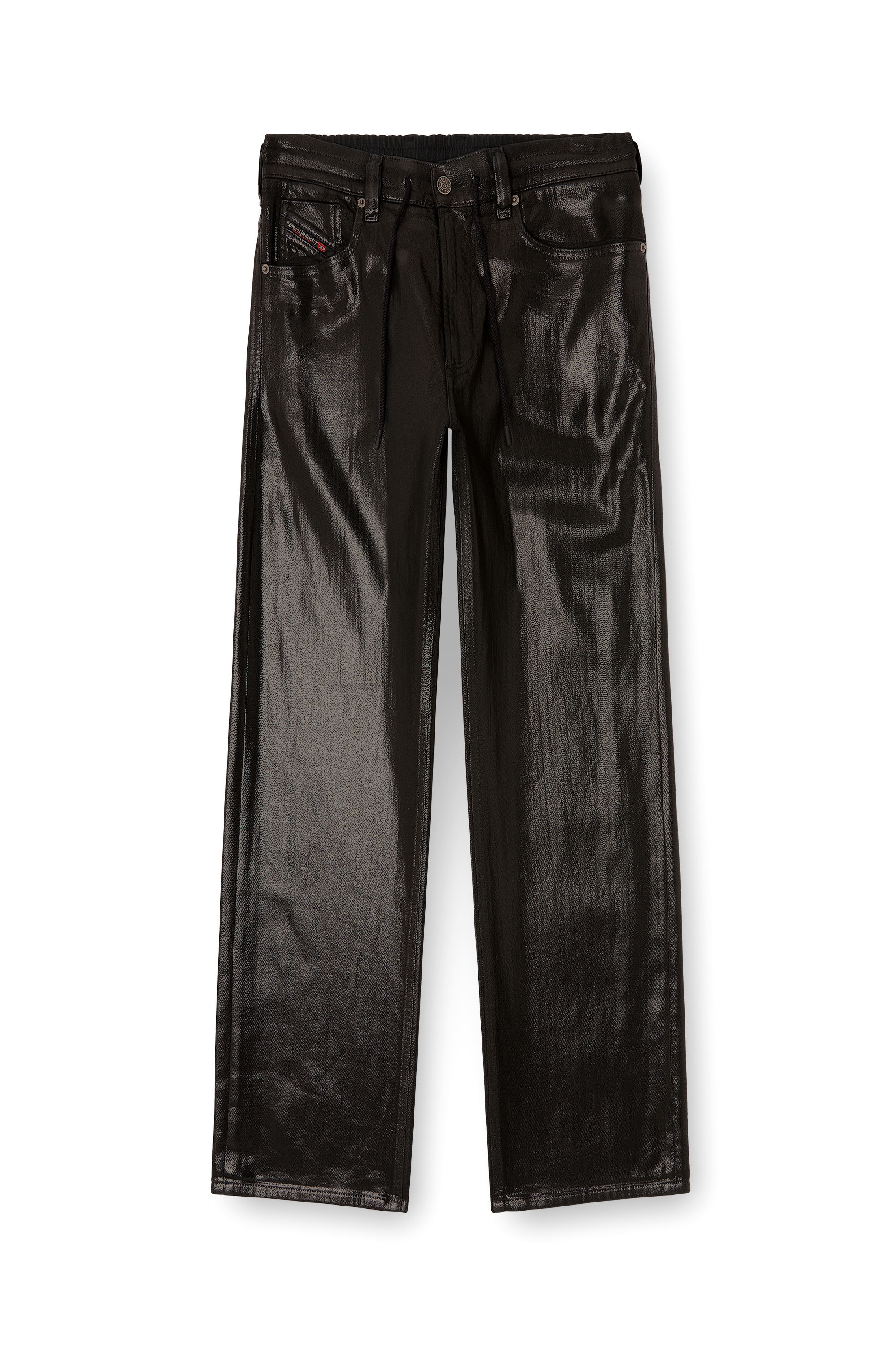 Diesel - Relaxed 2080 D-Reel Joggjeans® 068VD Homme, Noir/Gris foncé - Image 3