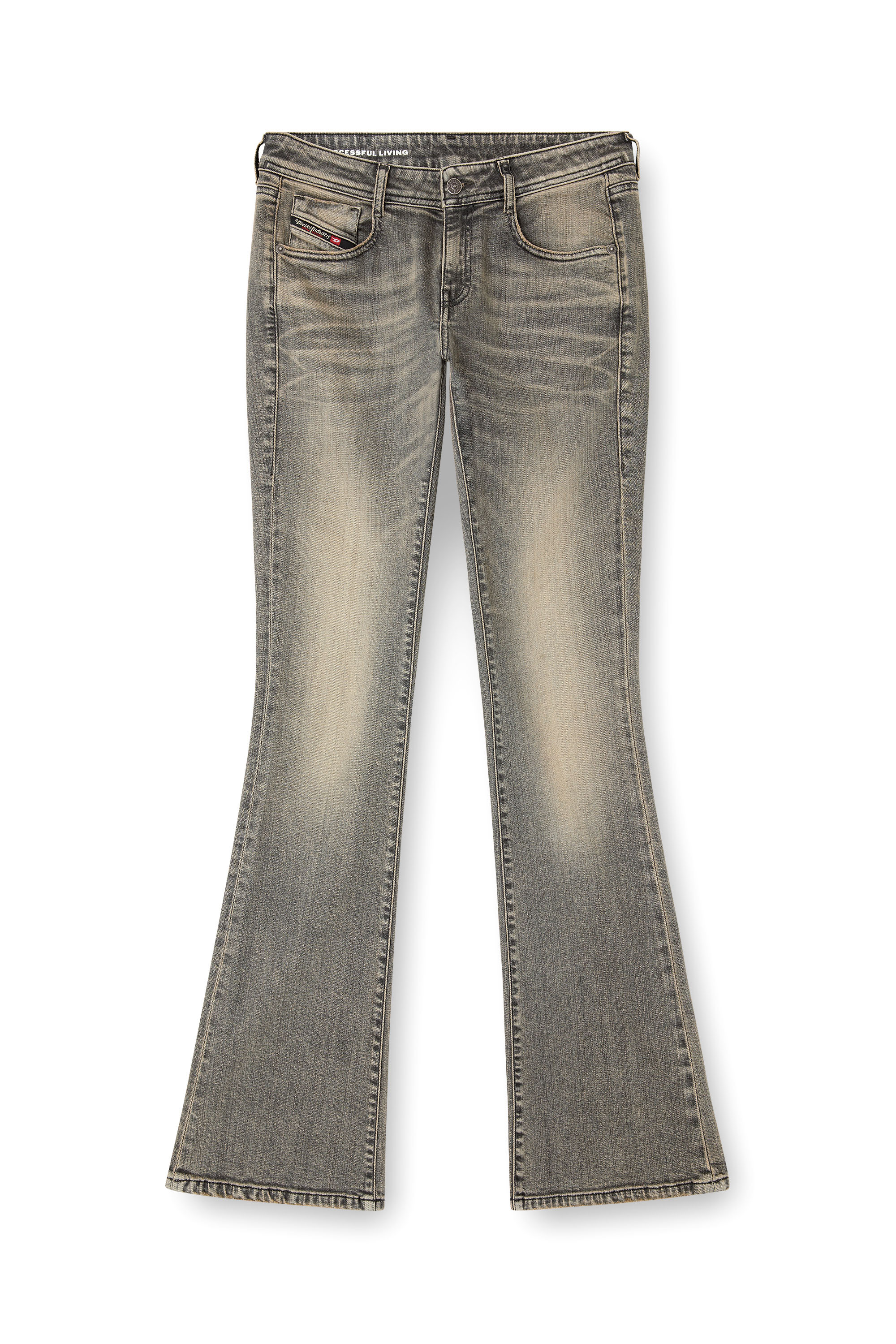 Diesel - Bootcut Jeans 1969 D-Ebbey 09L99 Femme, Gris - Image 3