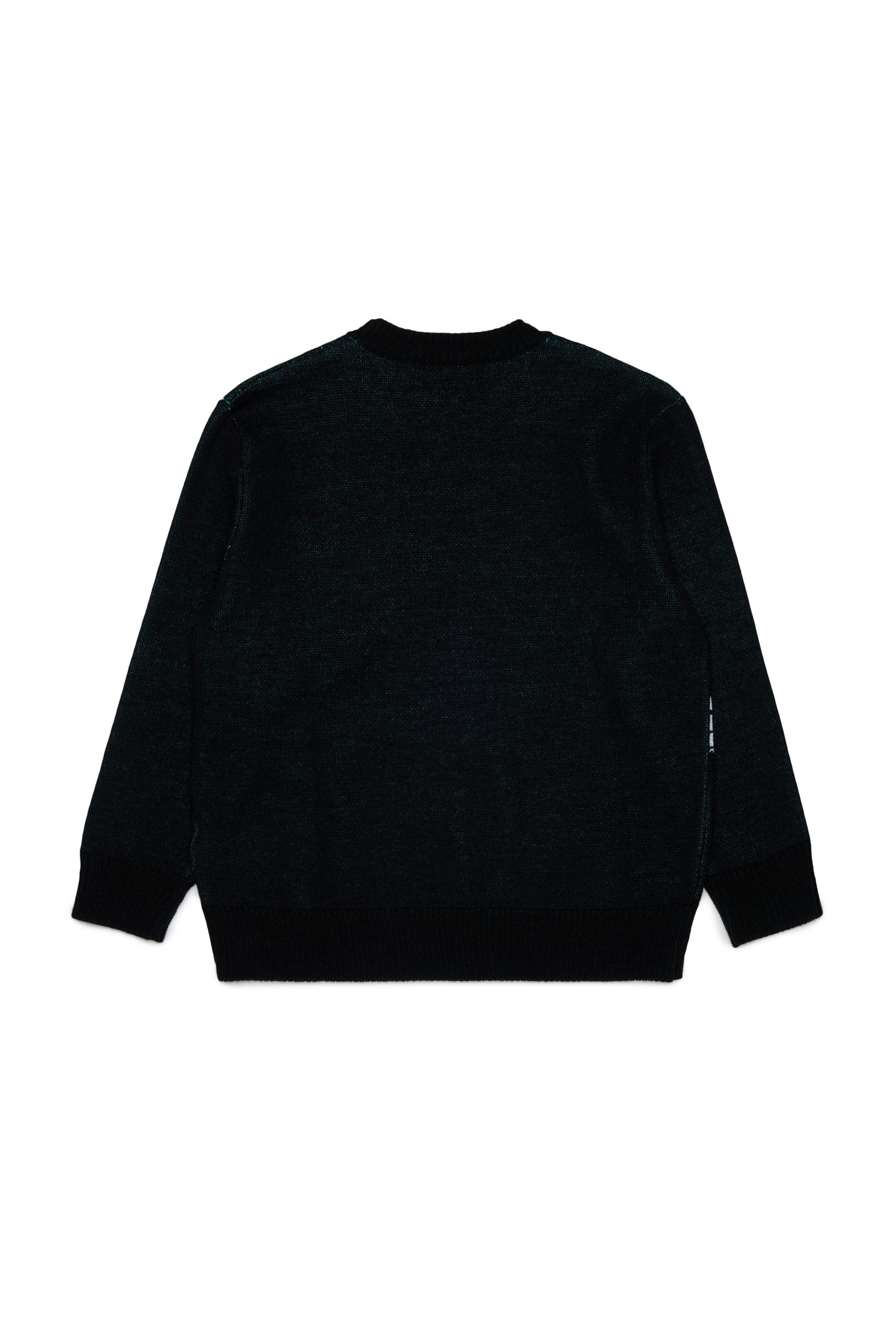 Diesel - KHILES OVER, Pull en m&eacute;lange de laine &agrave; motif montagne Mixte in Noir - 2