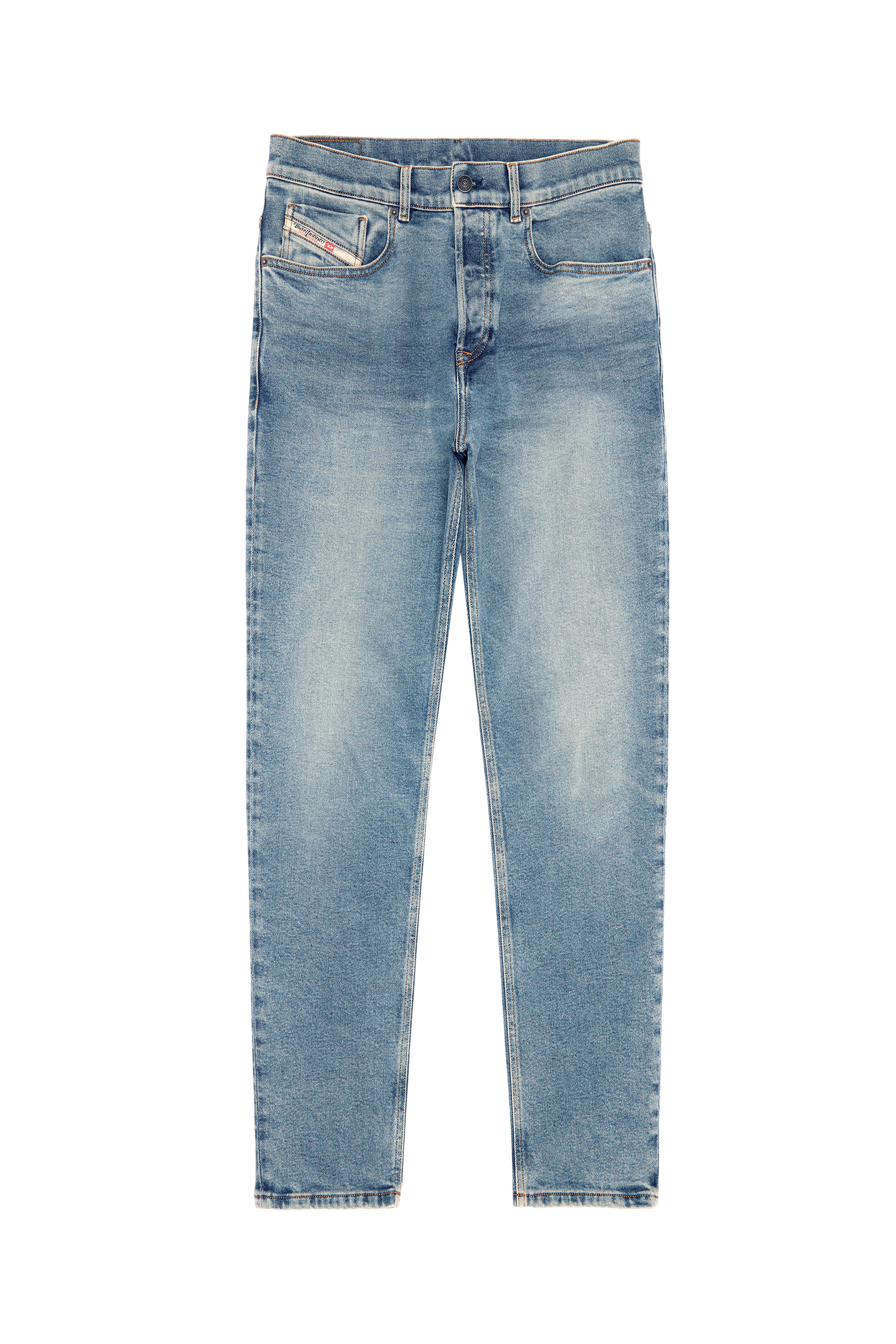 Diesel - 2005 D-FINING 09C77 Tapered Jeans, Bleu Clair - Image 6