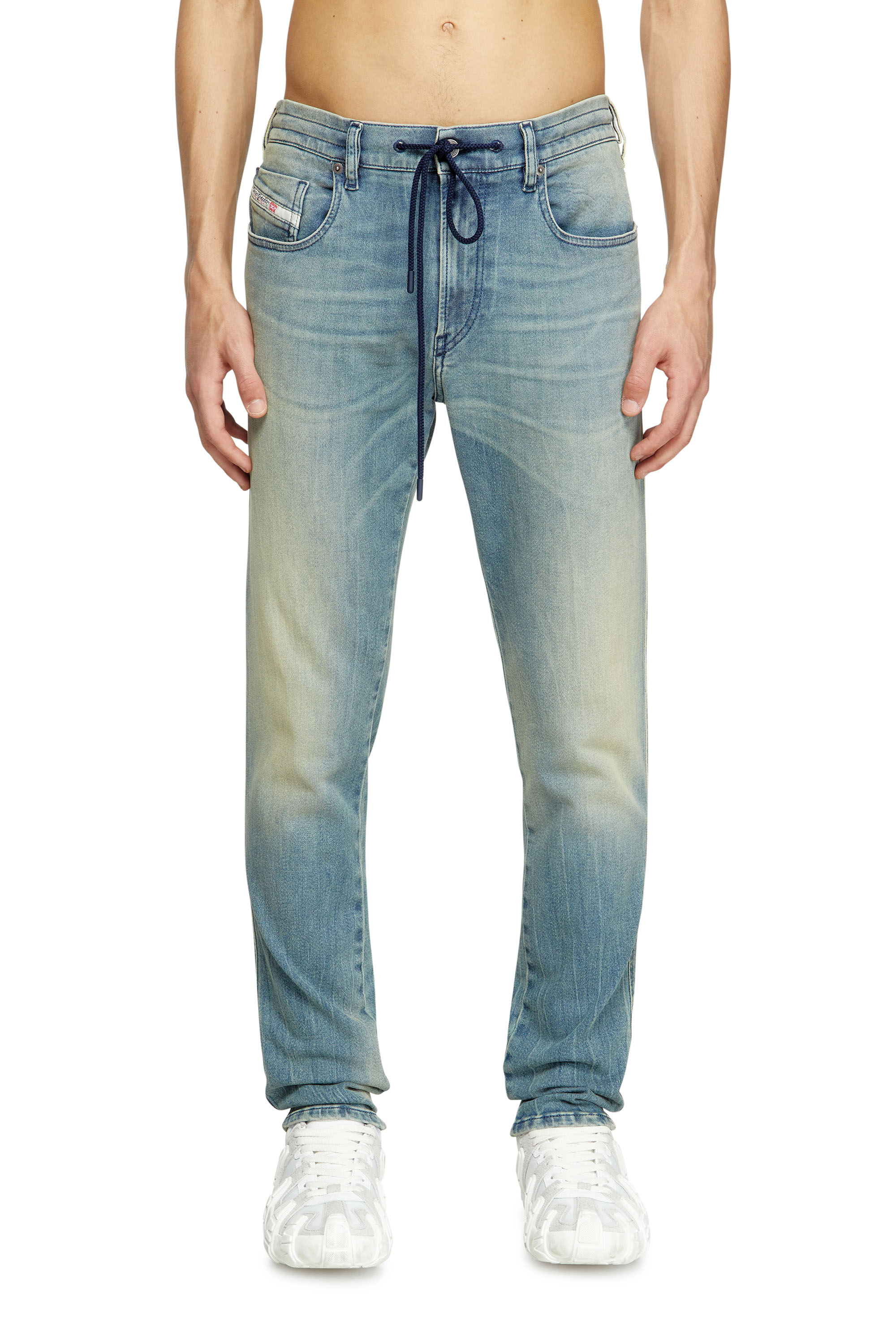 Diesel - Slim 2060 D-Strukt Joggjeans® 09M31 Homme, Bleu Clair - Image 1