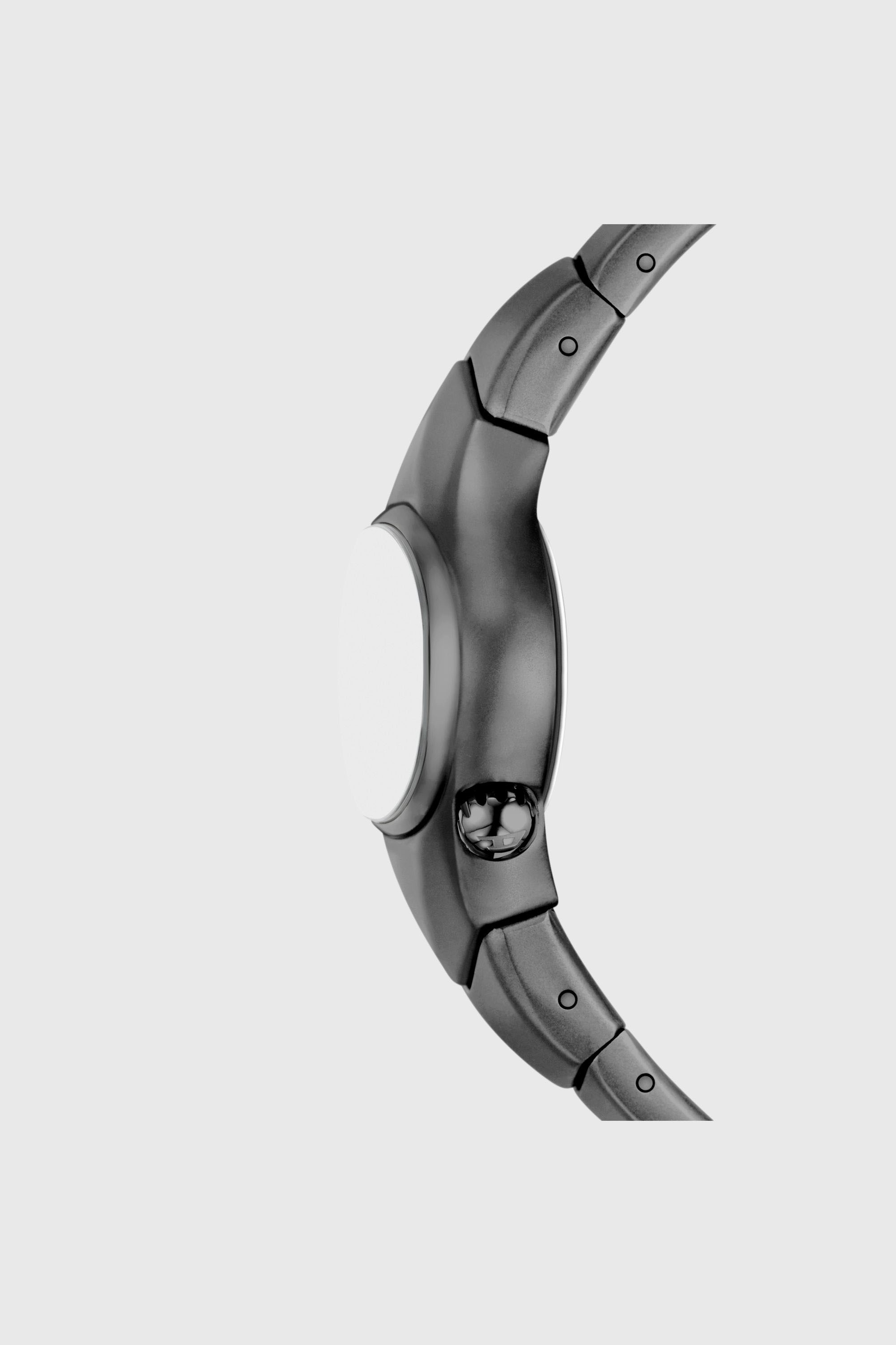 Diesel - DZ2229 WATCH, Montre  gunmetal D-Rush en acier inoxydable Homme in Gris - 3