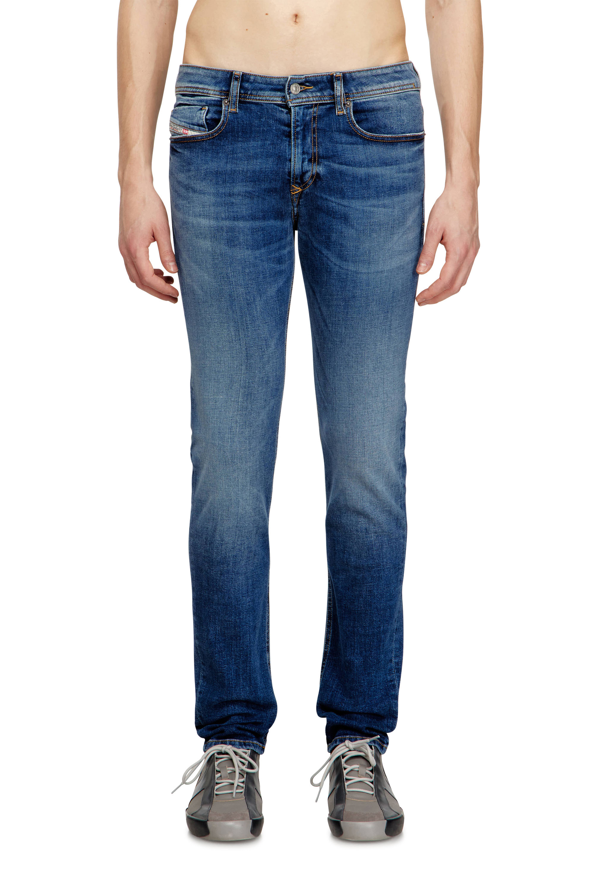 Diesel - Skinny Jeans 1979 Sleenker 09J33 Homme, Bleu moyen - Image 1