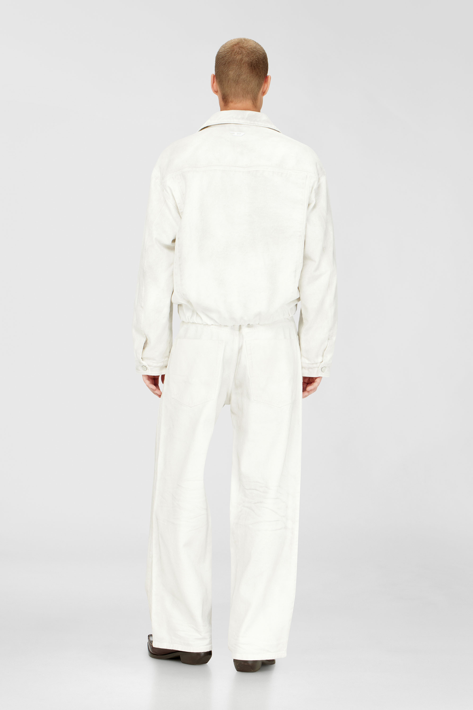 Diesel - Relaxed Jeans 1982 D-Hakou 007GG Mixte, Blanc - Image 3