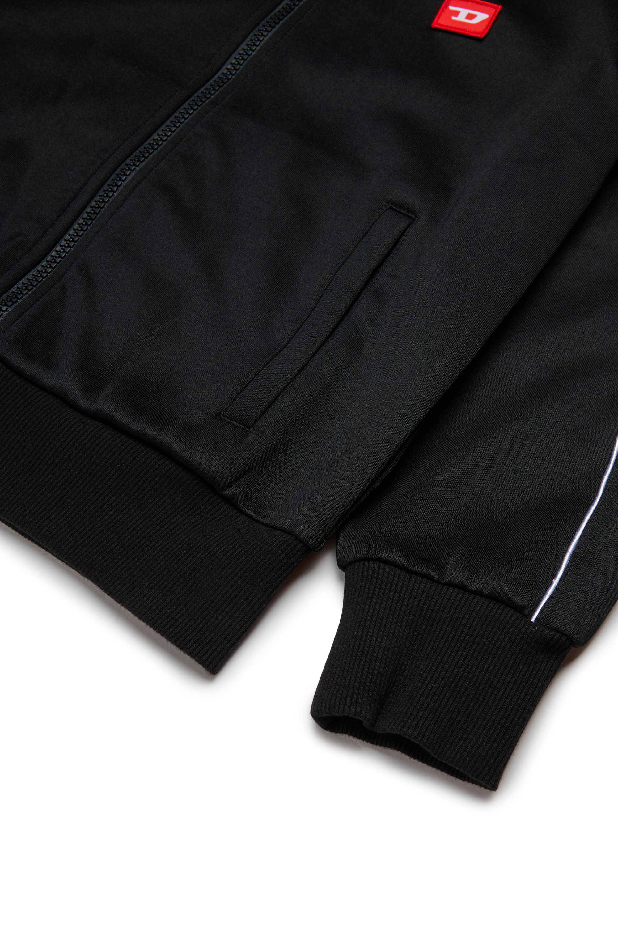 Diesel - SLOCKD, Sweat à fermeture éclair Homme in Noir - 4