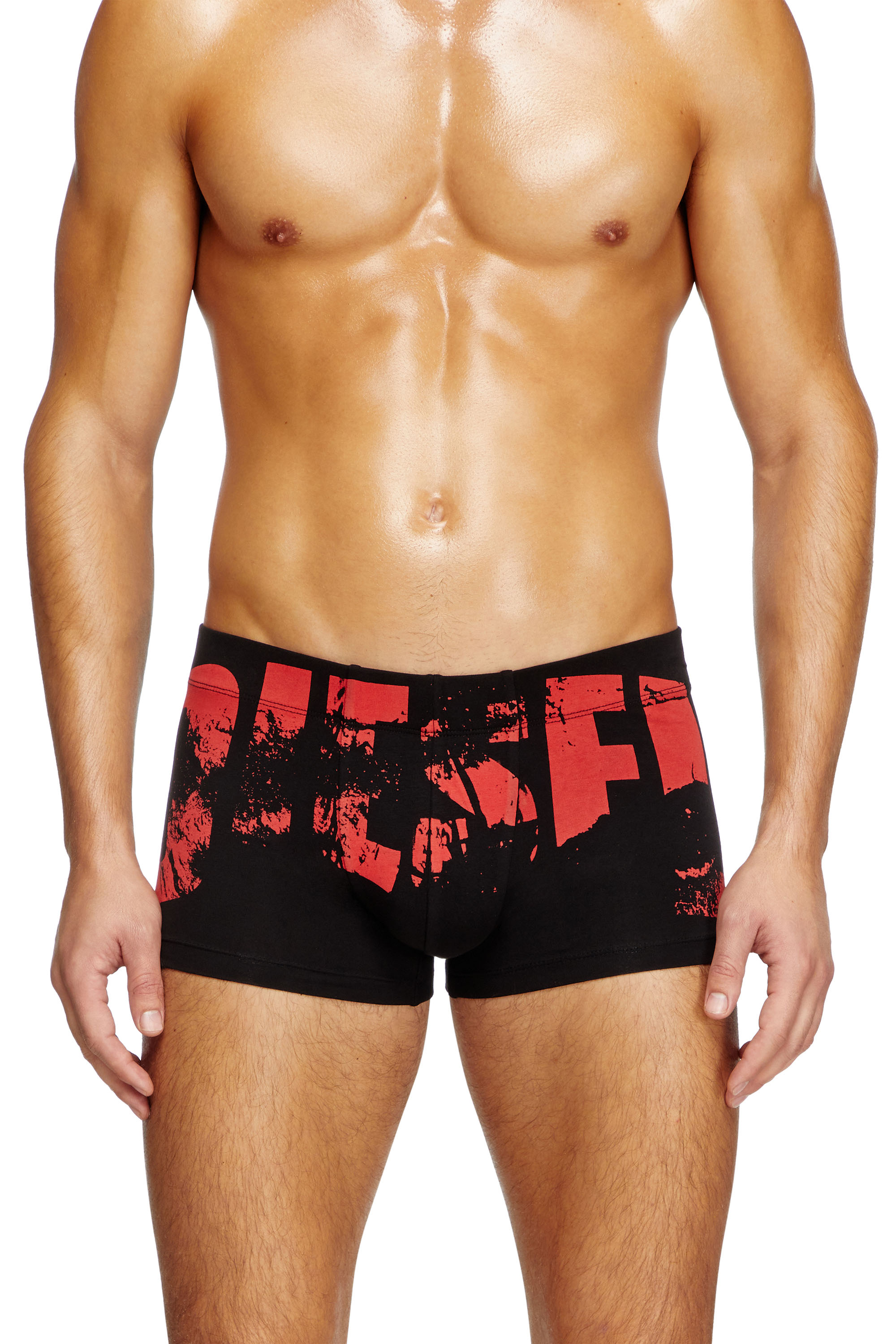 Diesel - DAMIEN-D-POP, Boxer avec logo vieilli Homme in Polychrome - 2