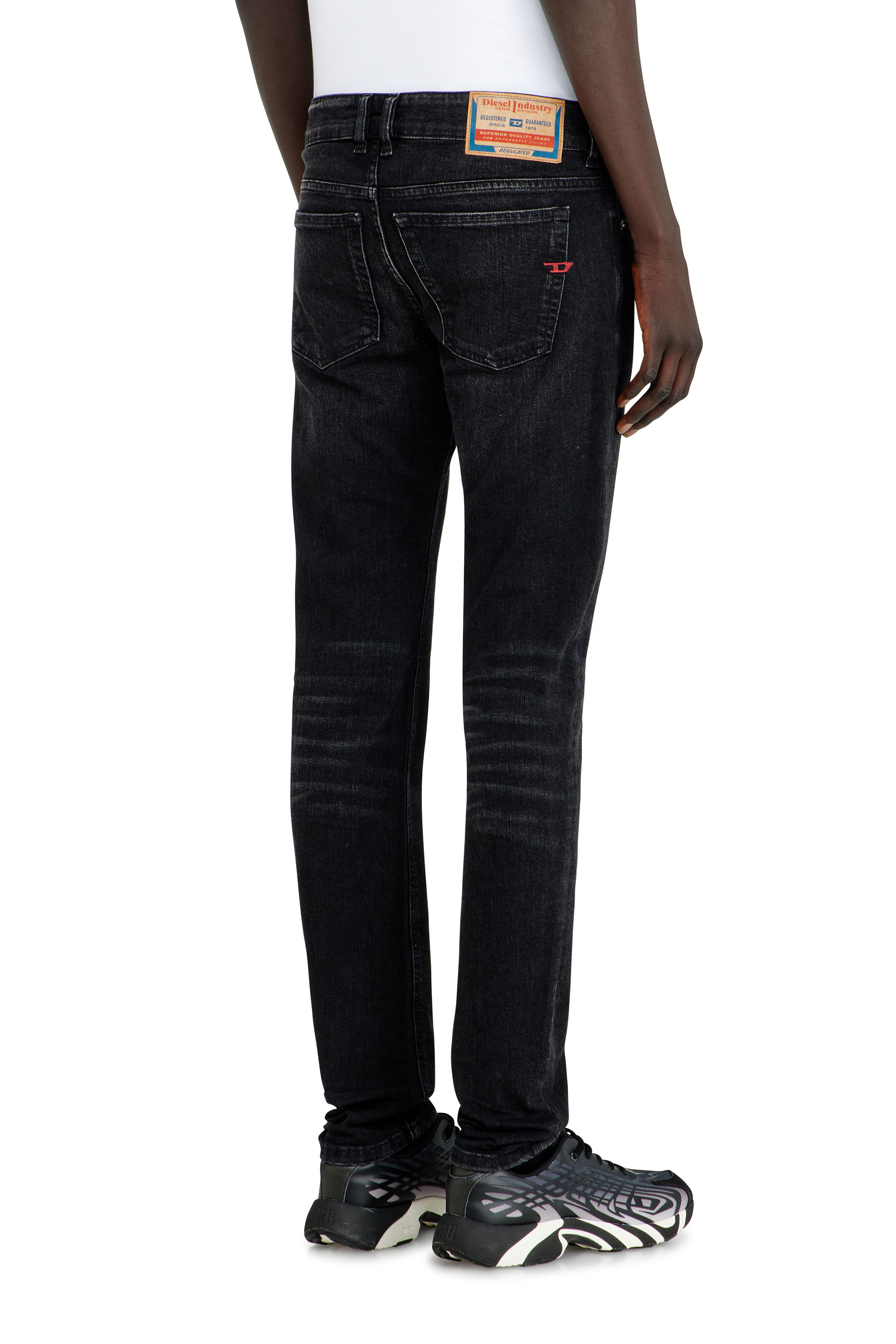 Diesel - Skinny Jeans 1979 Sleenker 0GRDA Homme, Noir/Gris fonc&eacute; - Image 5