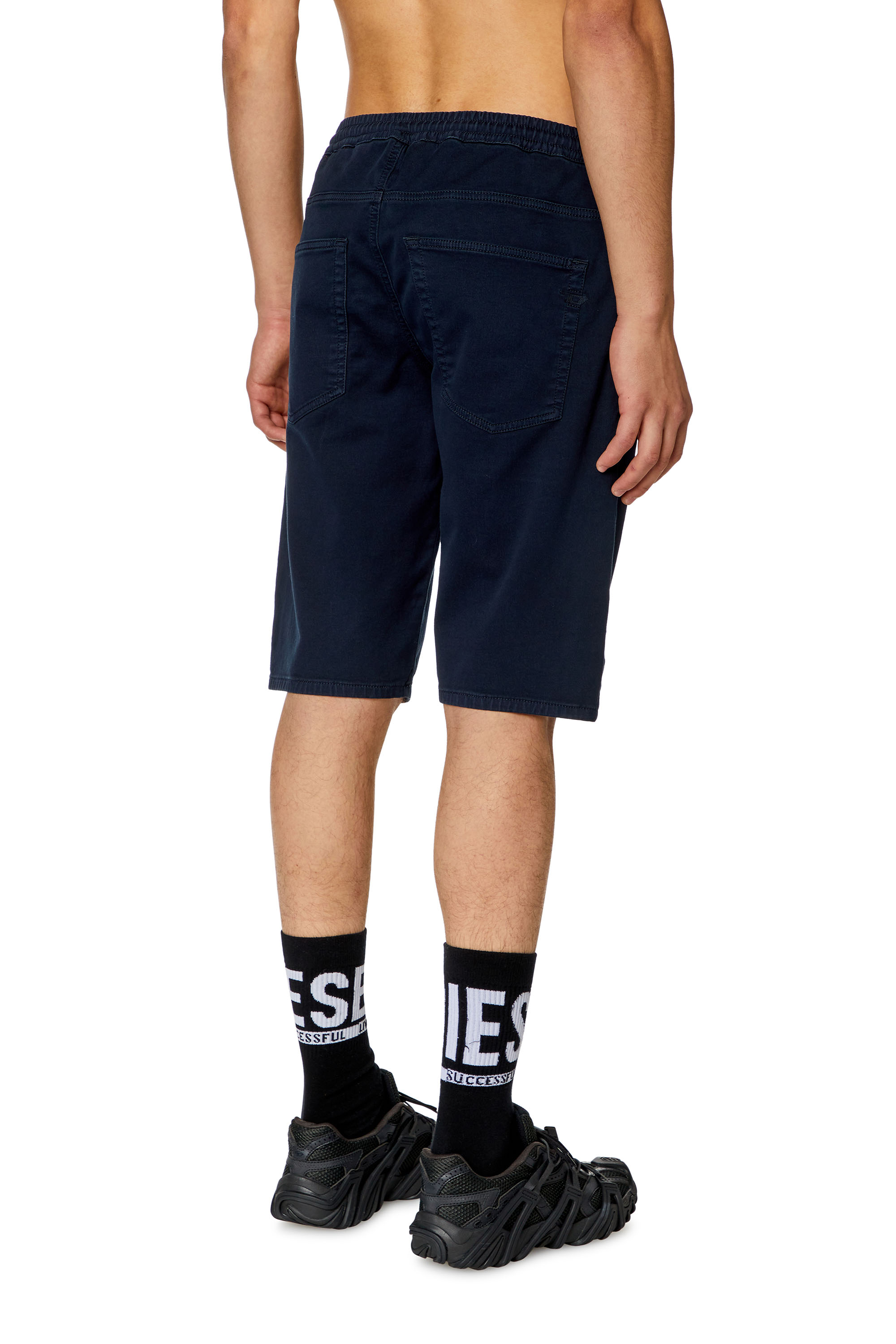 Diesel - 2033 D-KROOLEY-SHORT JOGG, Short chino en JoggJeans Homme in Bleu - 3