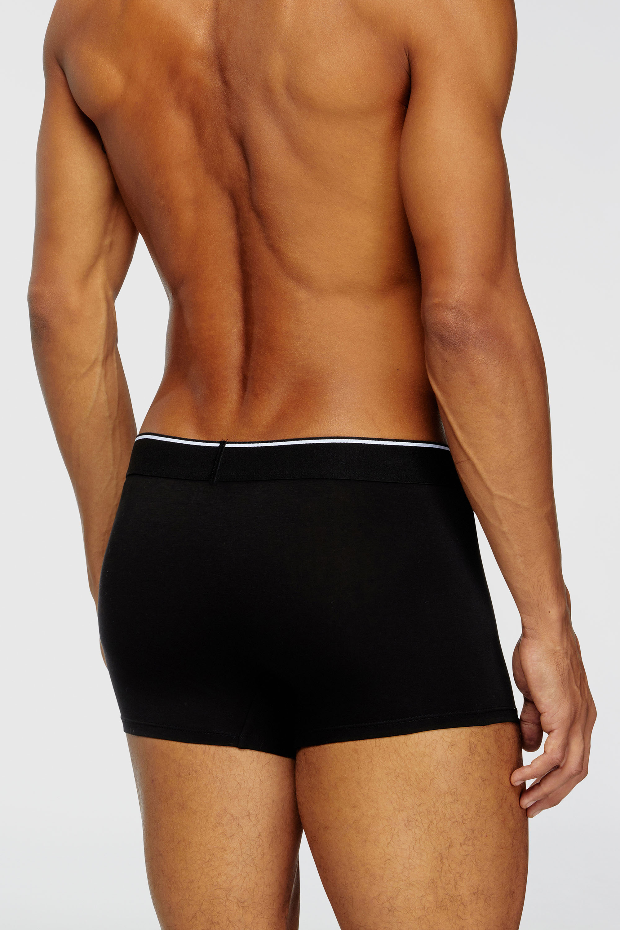 Diesel - UMBX-DAMIENTHREEPACK, Lot de trois boxers couleur unie Homme in Noir - 4