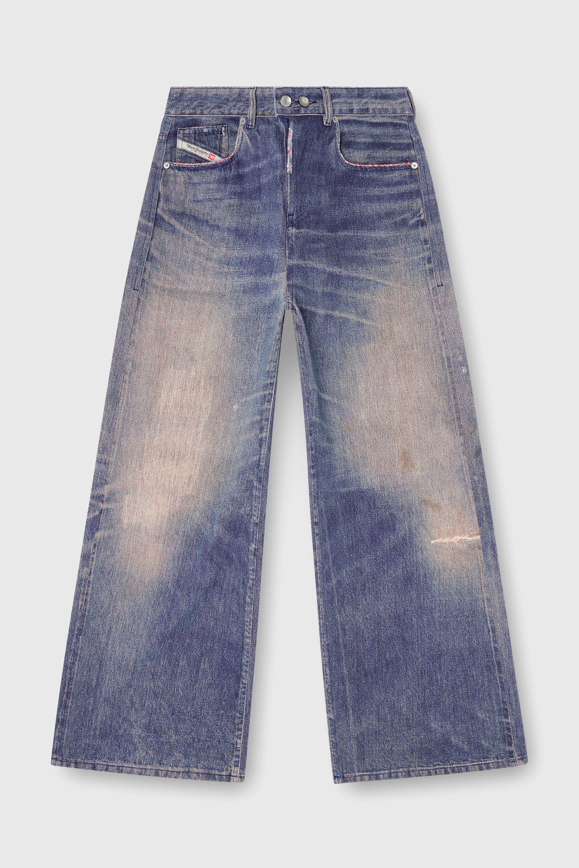 Diesel - Woman's Relaxed Jeans 1996 D-Sire 09P95, Dark Blue - 2