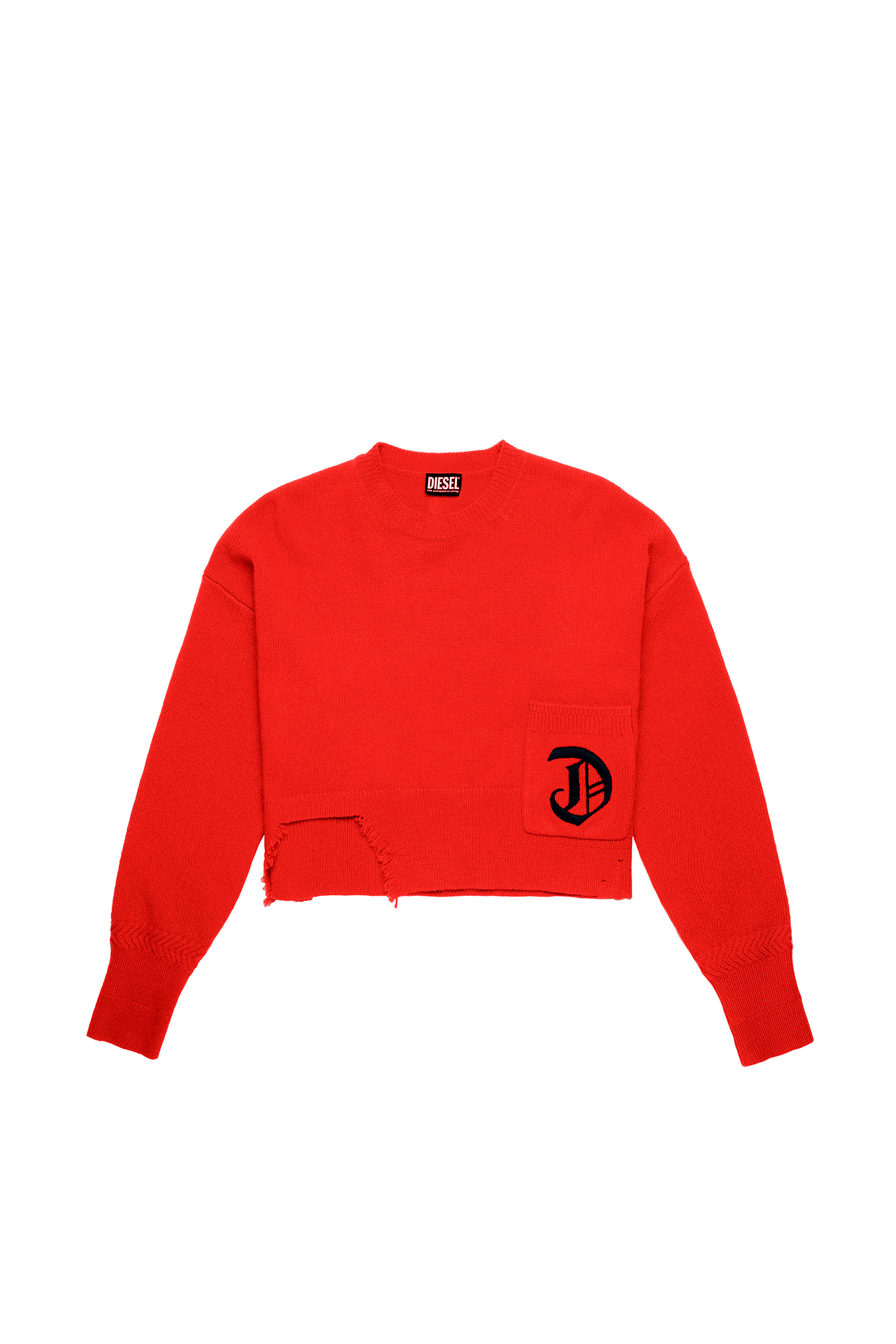 M-IDAHI, Orange - Pull Maille