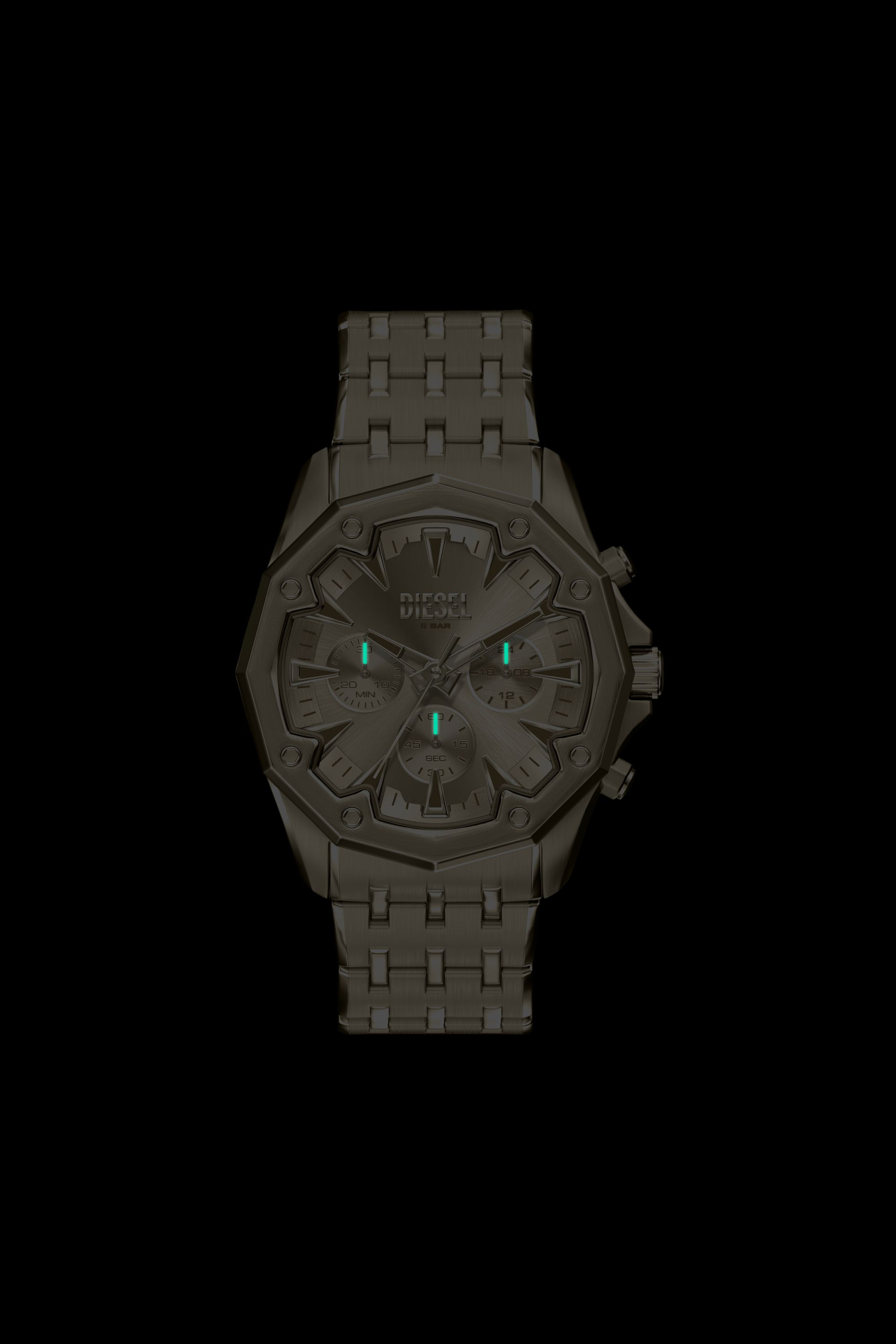 Diesel - DZ4707 WATCH, Montre Stinger en acier inoxydable dor&eacute; Homme in Dor&eacute; - 6