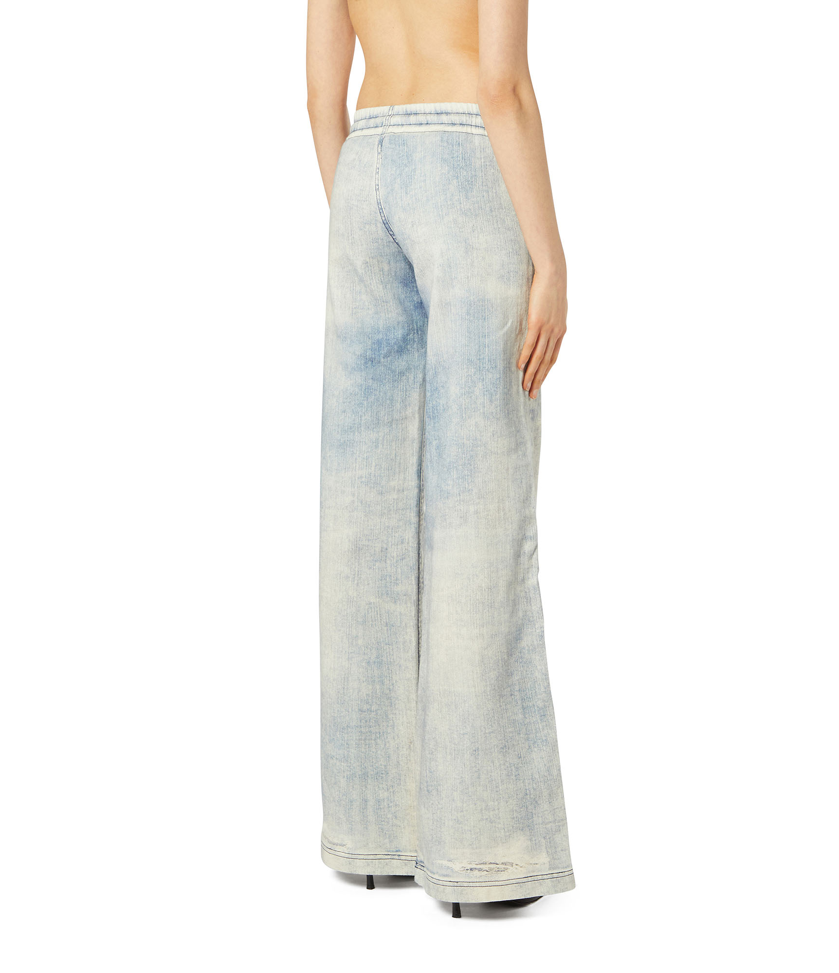 Diesel - Relaxed 2078 D-Ainty Joggjeans&reg; 068XM Femme, Bleu Clair - Image 2