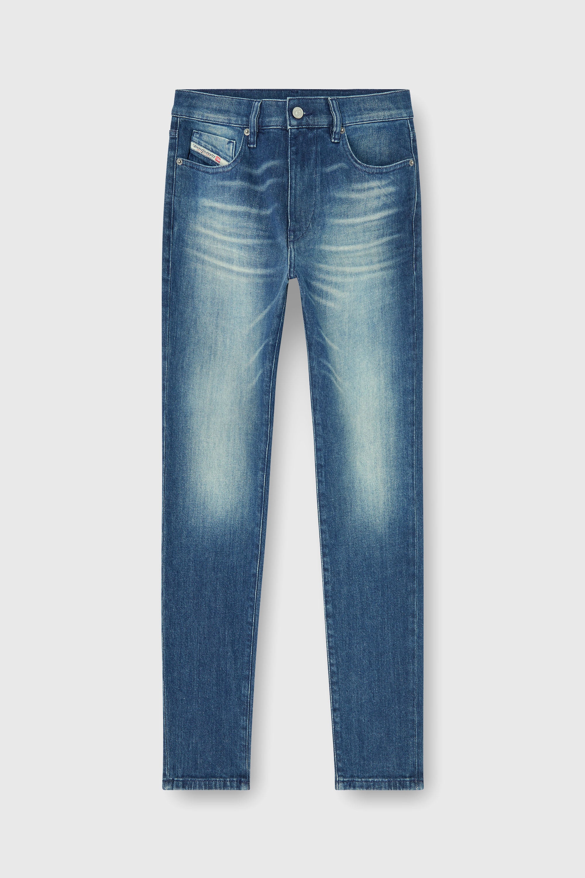 Diesel - Slim Jeans 2019 D-Strukt 0KBBR Homme, Bleu Fonc&eacute; - Image 2