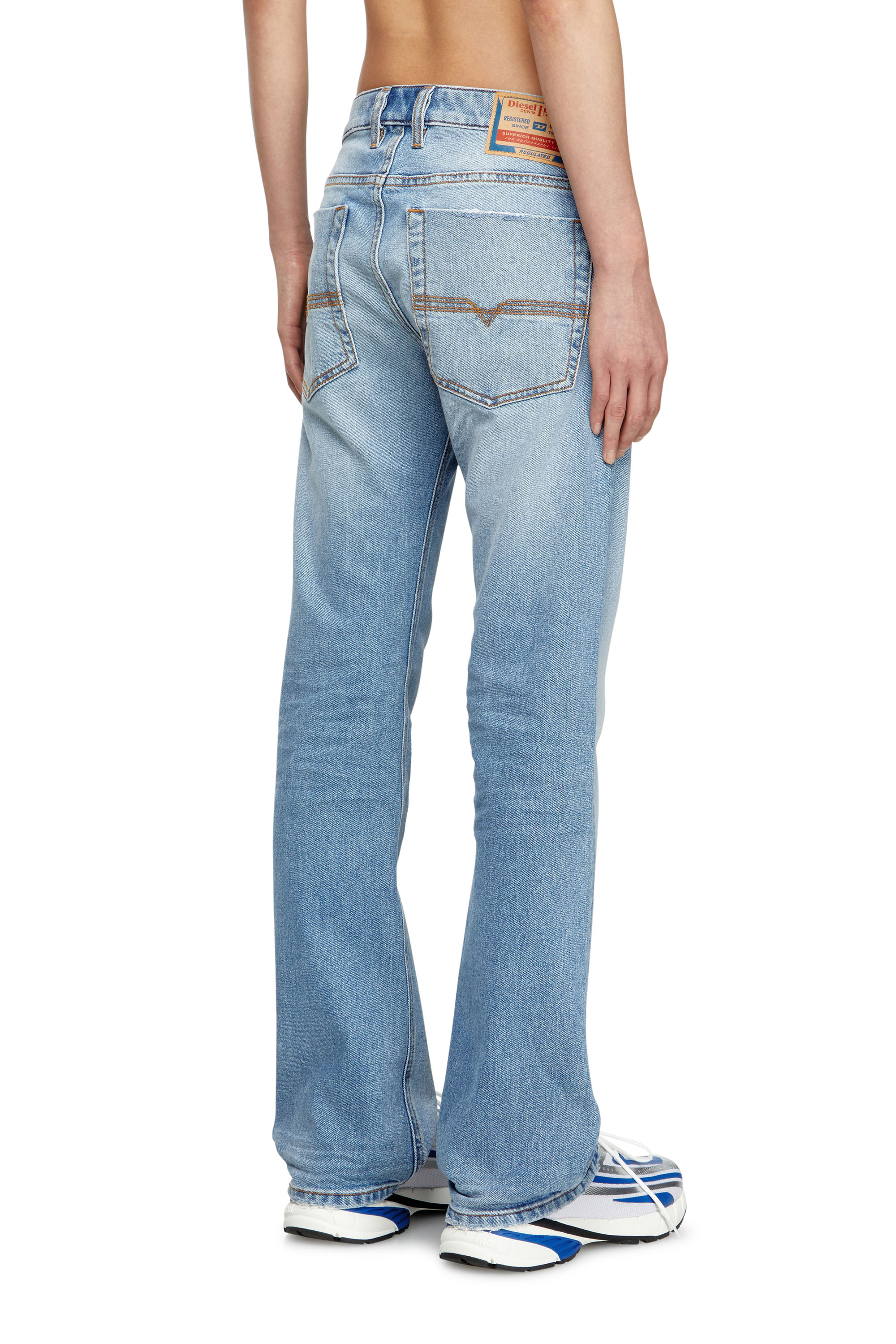 Diesel - Bootcut Jeans 2007 Zatiny 0DBDV Homme, Bleu Clair - Image 4