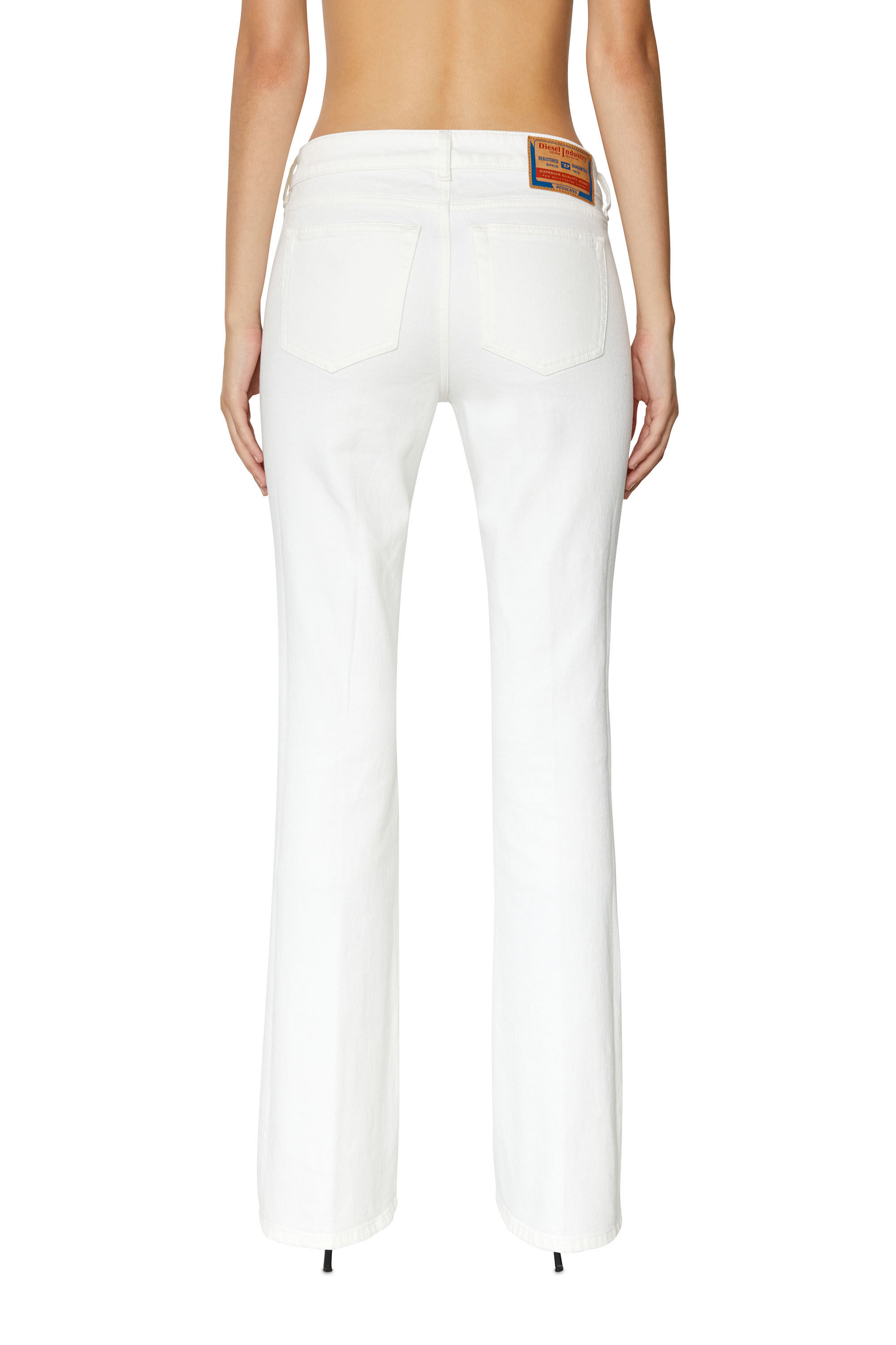 Diesel - Bootcut and Flare Jeans 1969 D-Ebbey 09D63, Blanc - Image 3