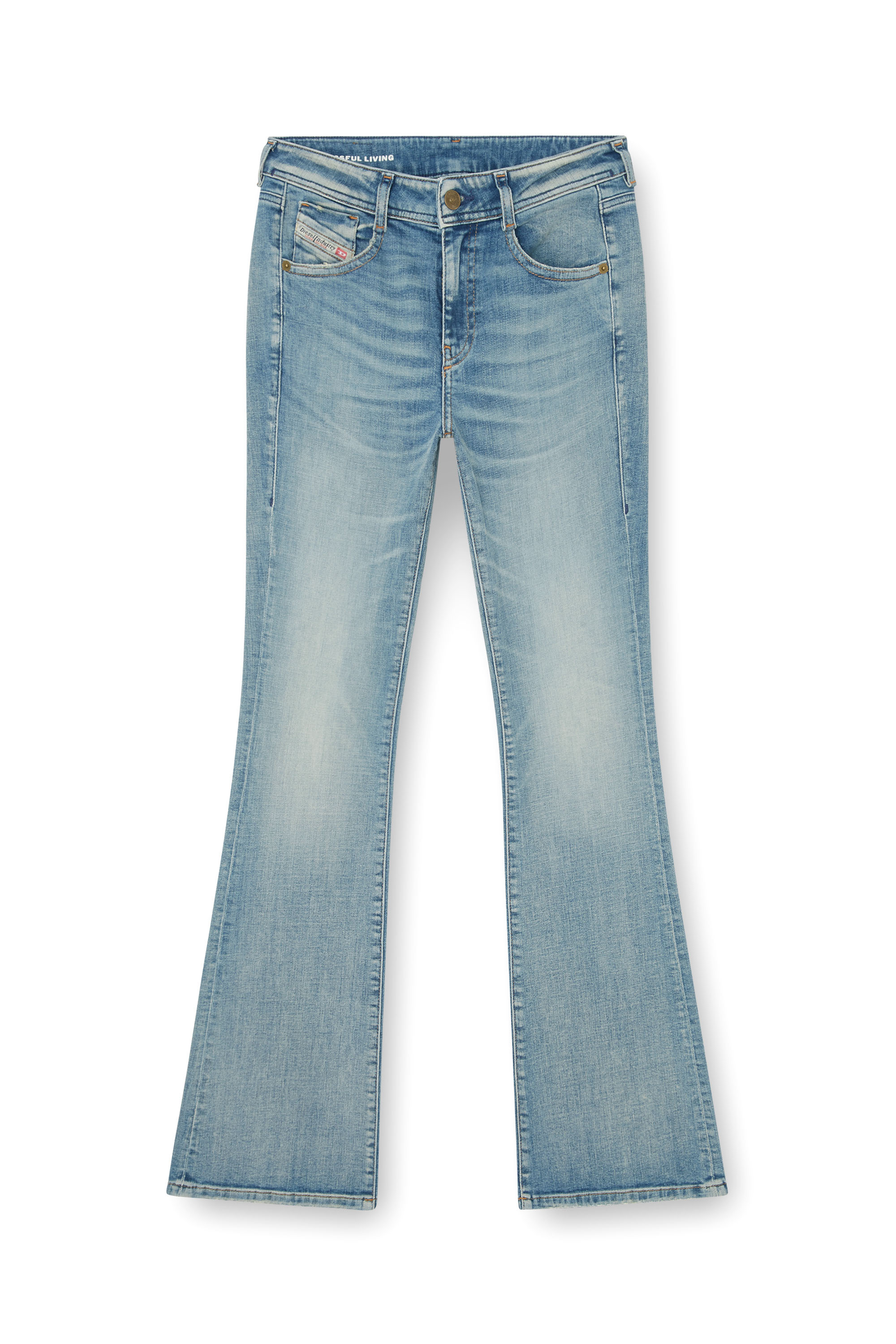 Diesel - Bootcut Jeans 1969 D-Ebbey 09P42 Femme, Bleu Clair - Image 3