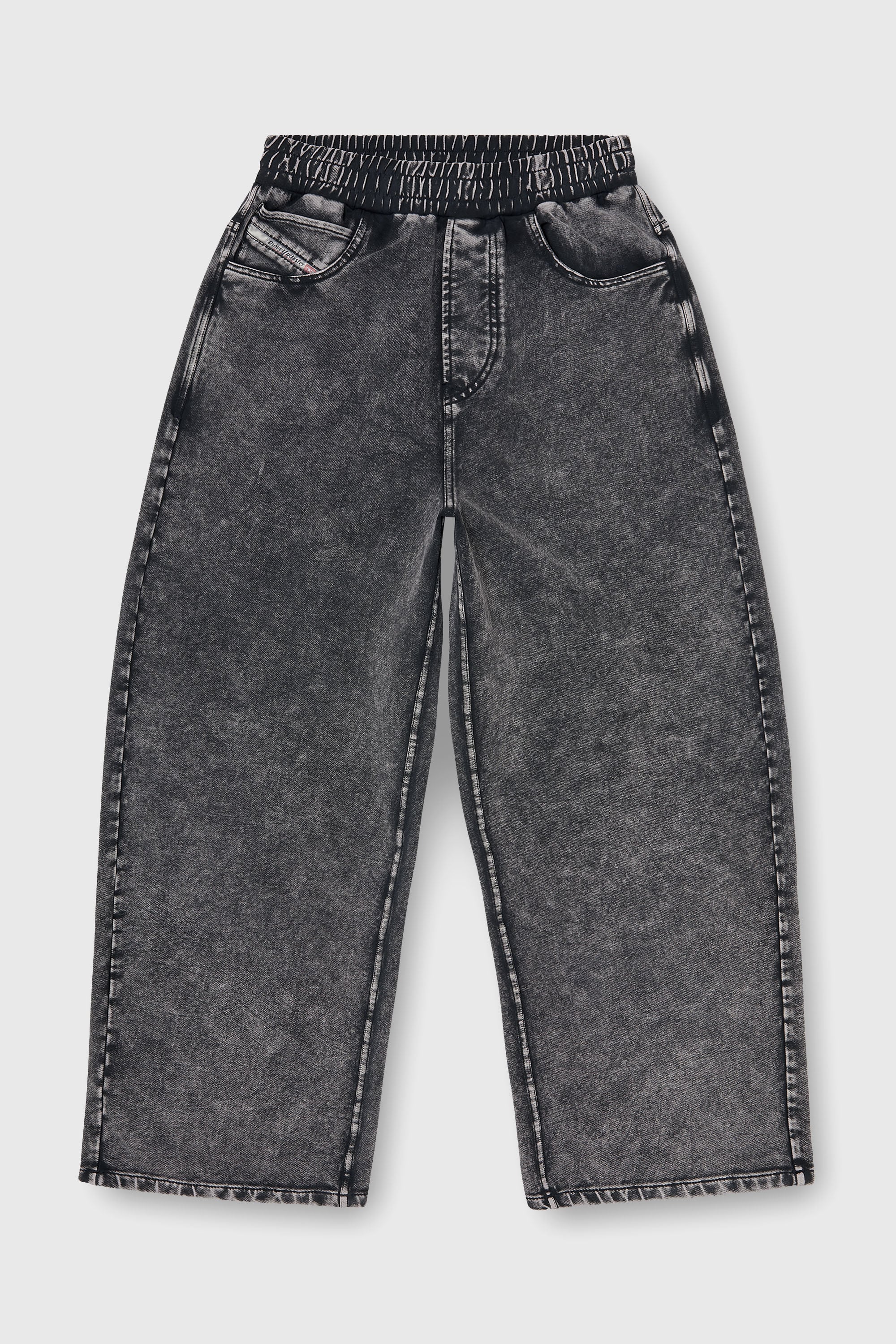Diesel - P-STUKY, Pantalon de surv&ecirc;tement effet denim Femme in Gris - 2