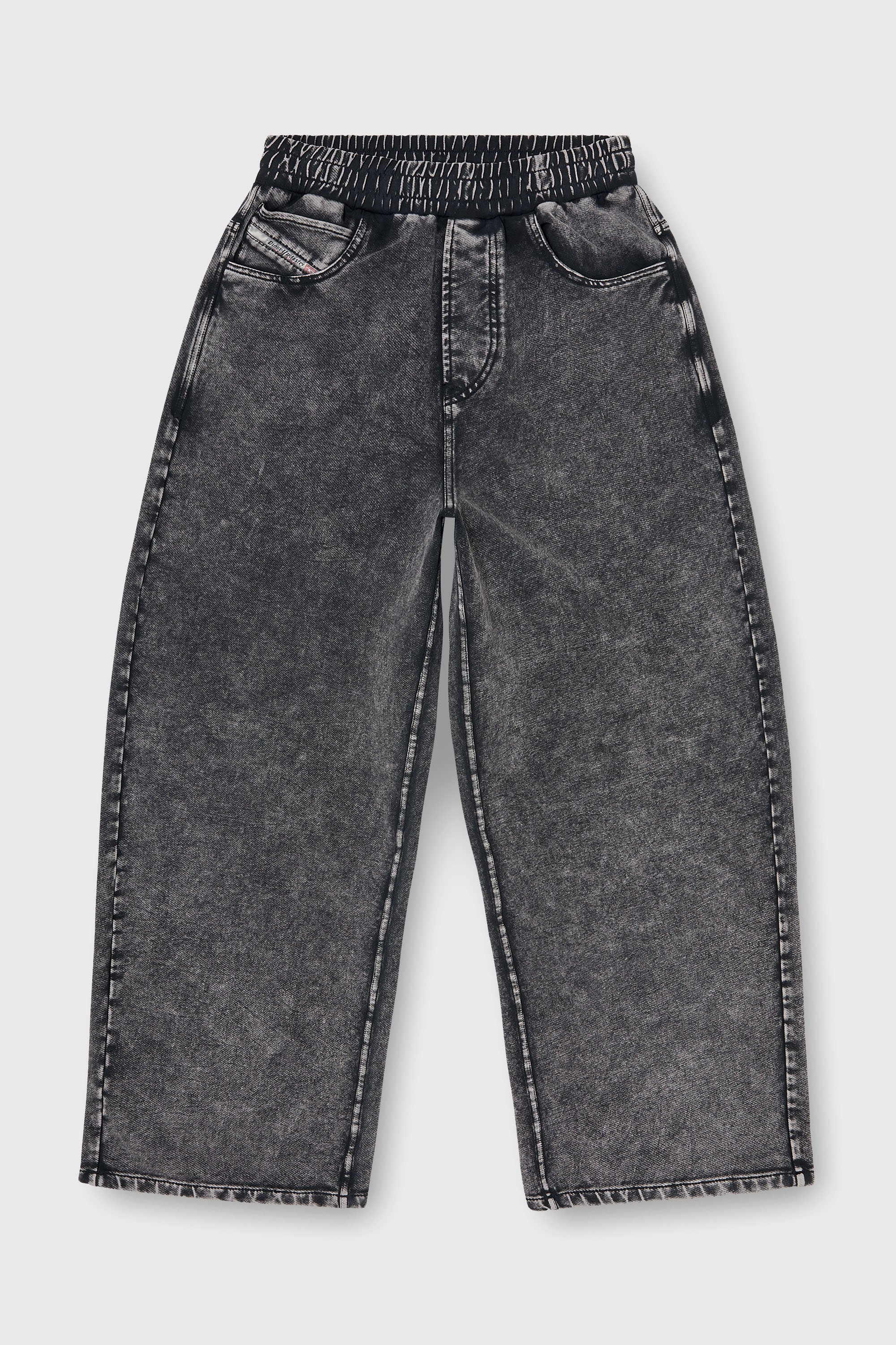 Diesel - P-STUKY, Pantalon de surv&ecirc;tement effet denim Femme in Gris - 2
