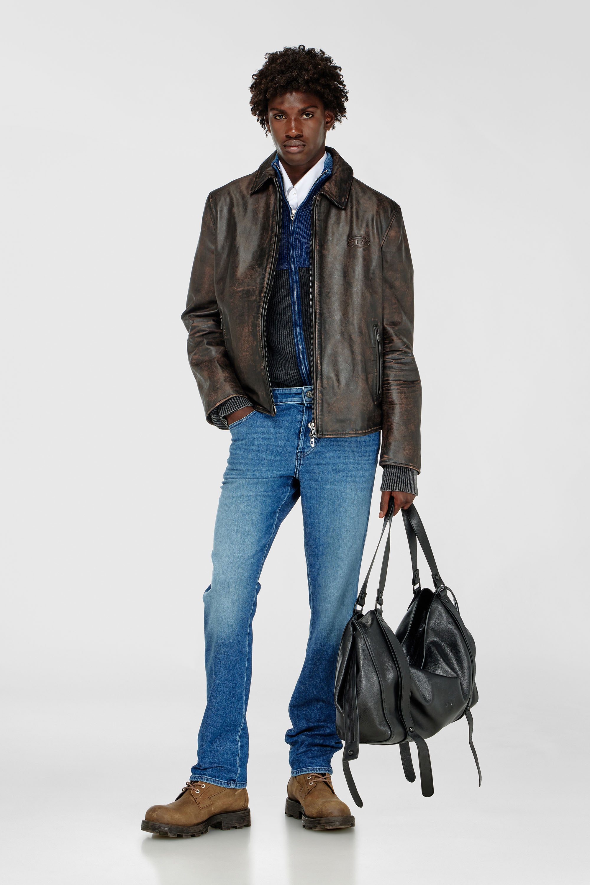 Diesel - Slim Jeans 1993 D-Vyl 0HKJM Homme, Bleu moyen - Image 1